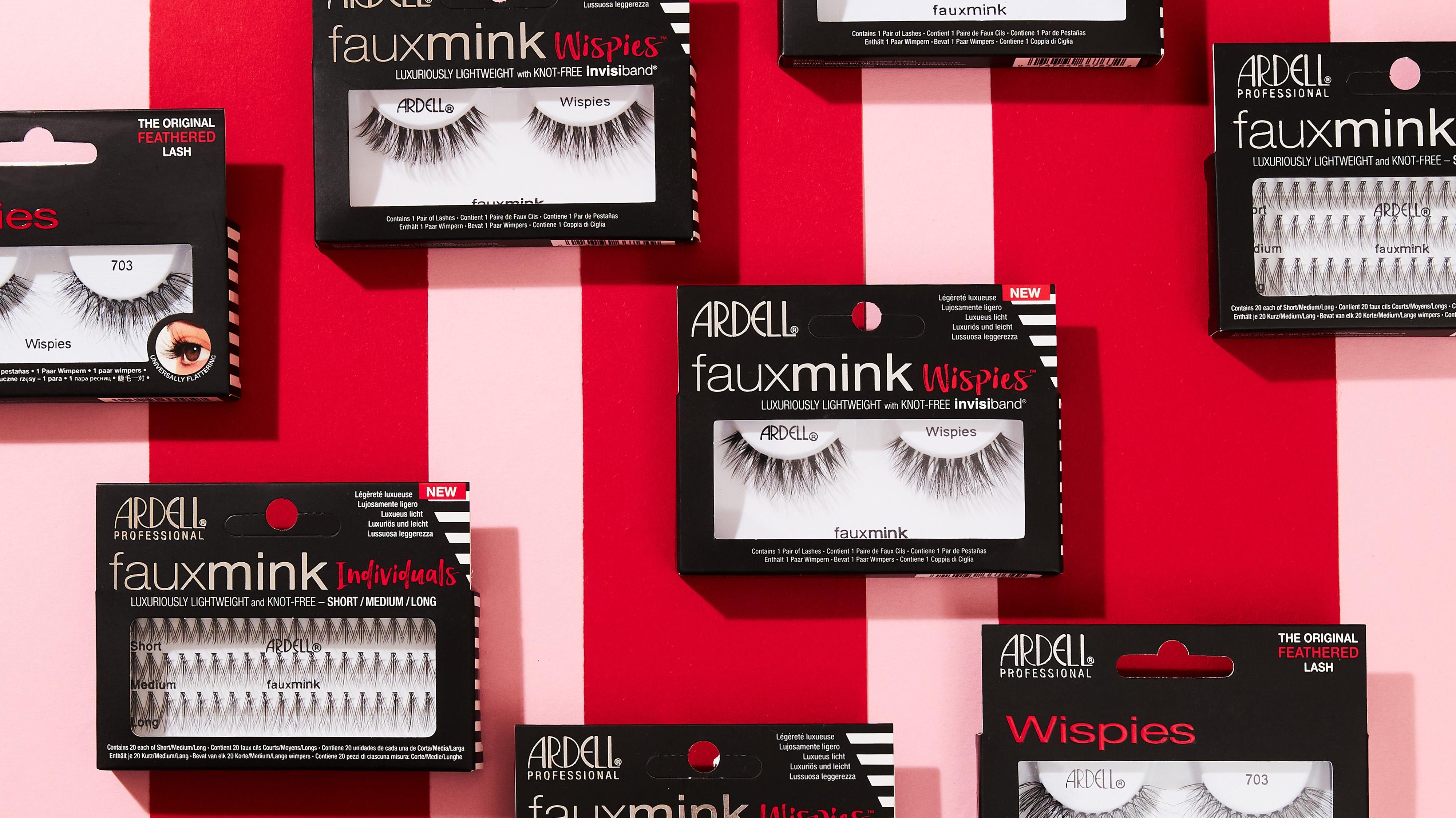 ardell faux mink wispies false lashes