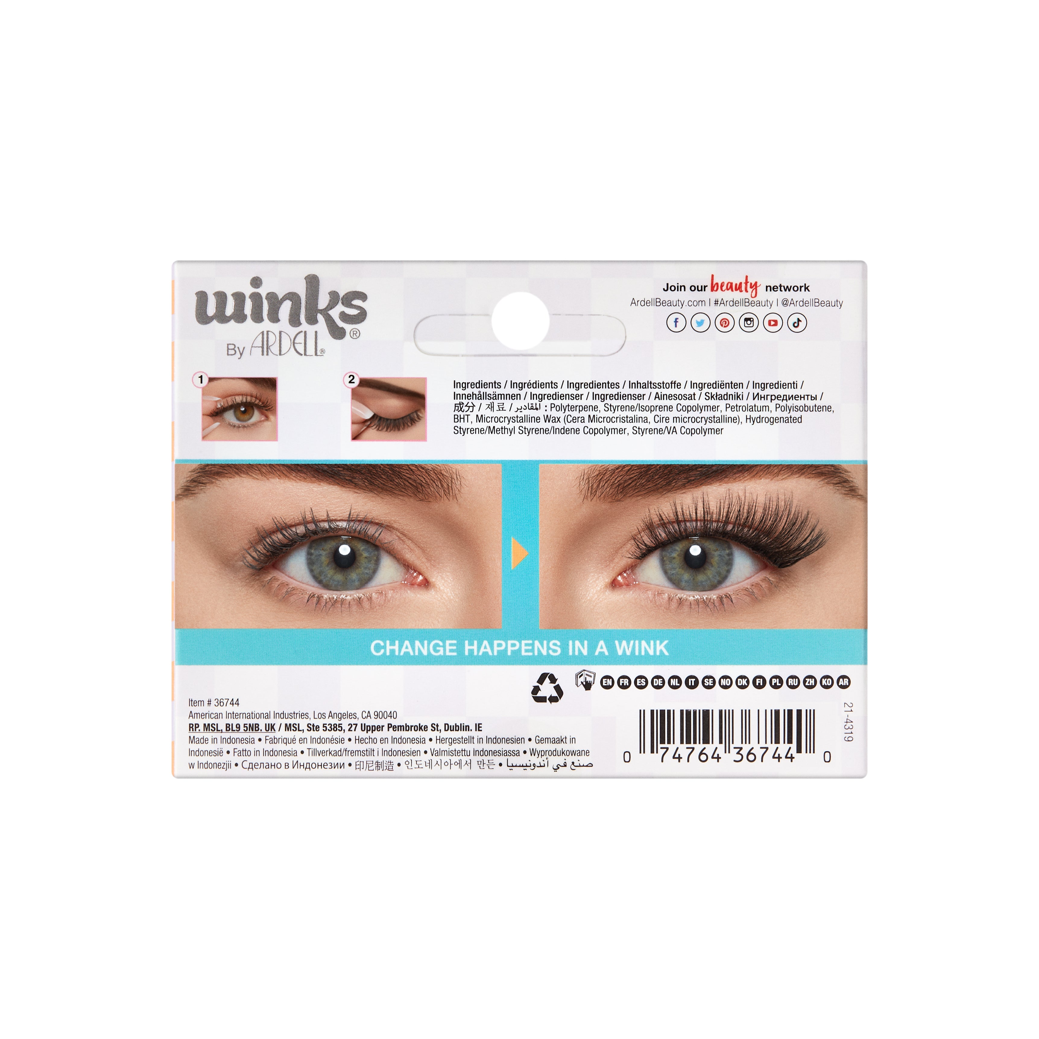 Ardell - Winks Self Adhesive Jewel - SalonExpress