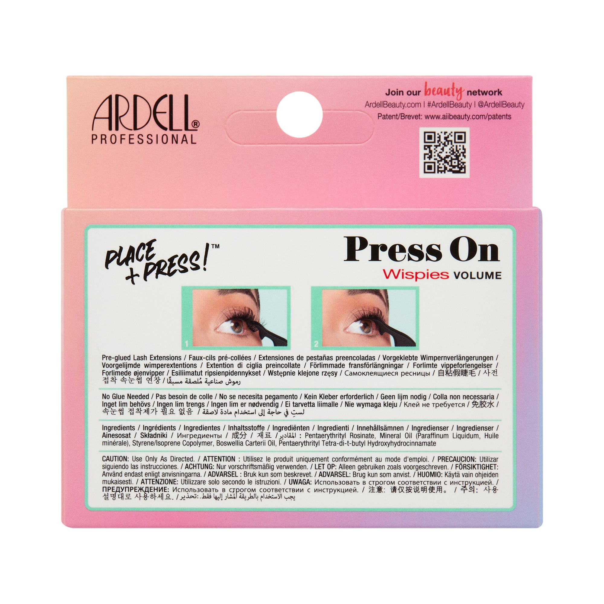 Ardell - Press On Mini Wispies Volume 12 pc - SalonExpress