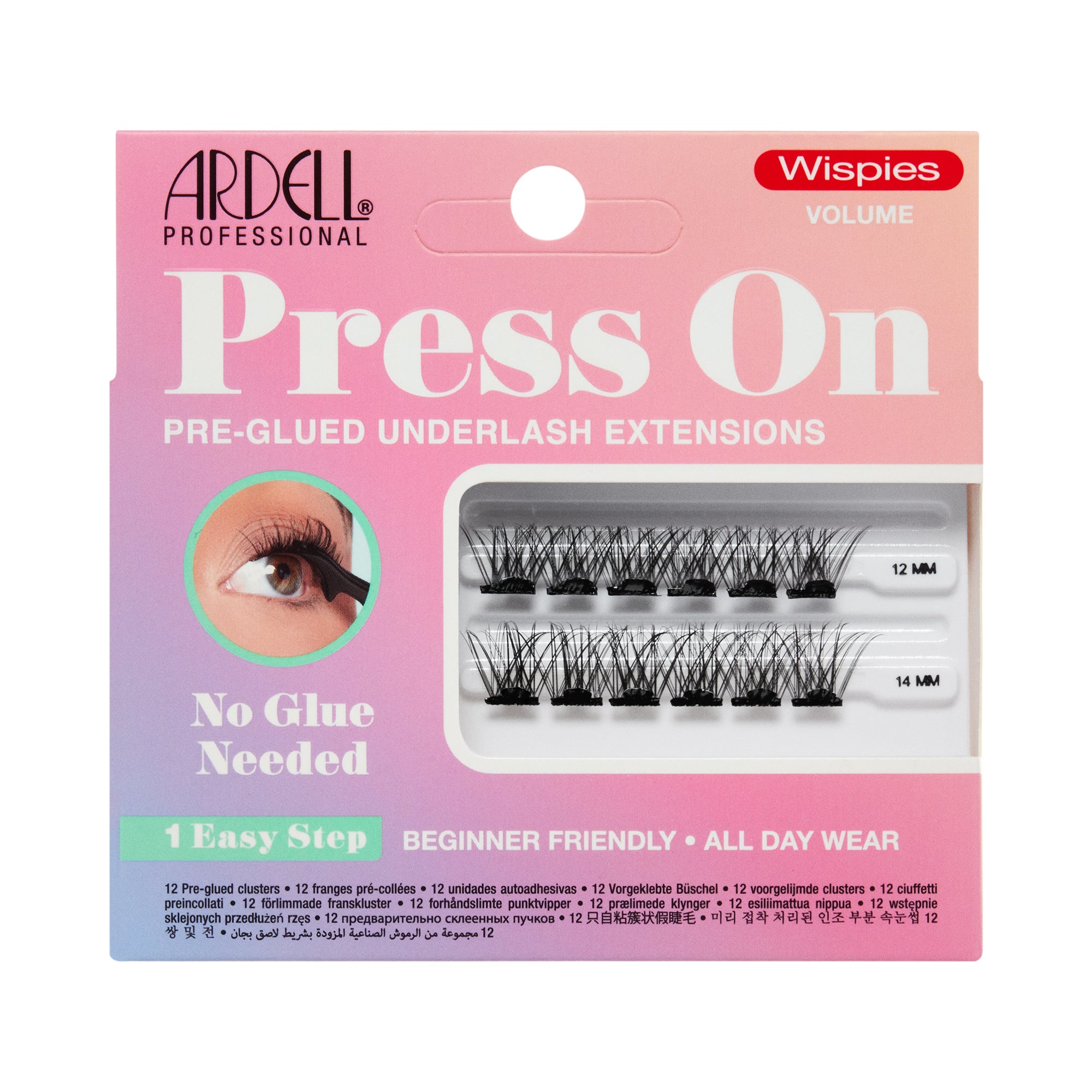 Ardell - Press On Mini Wispies Volume 12 pc - SalonExpress