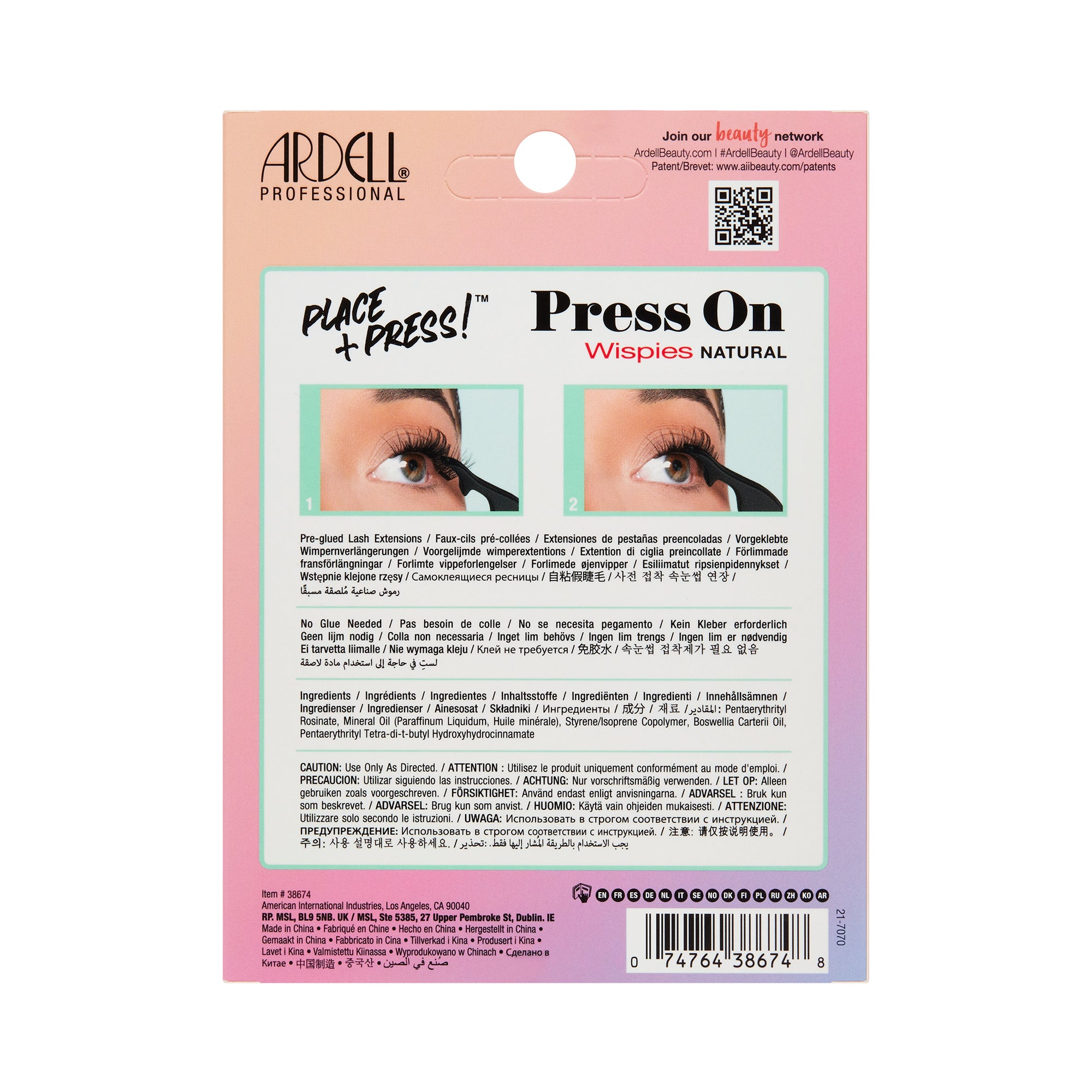 Ardell - Press On Wispies Natural - SalonExpress
