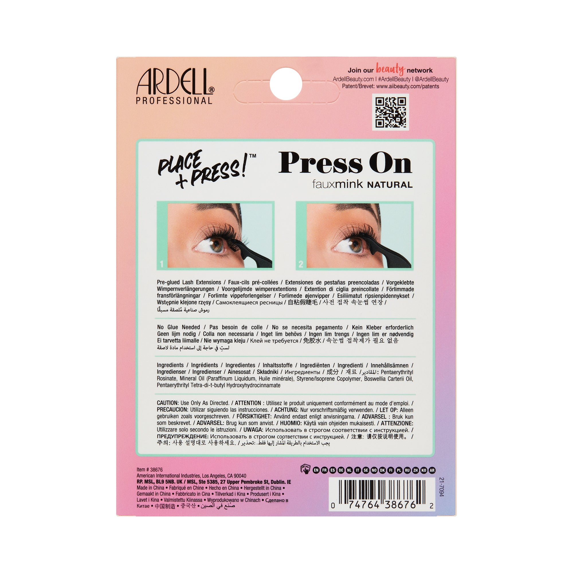 Ardell - Press On Faux Mink Natural - SalonExpress