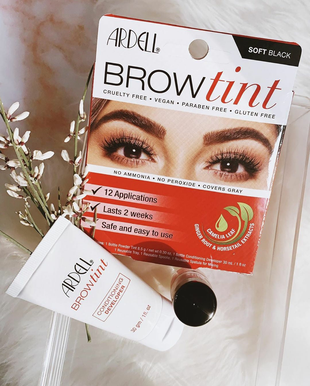 Ardell - Brow Tint Soft Black (Formaldehyde Free) - SalonExpress