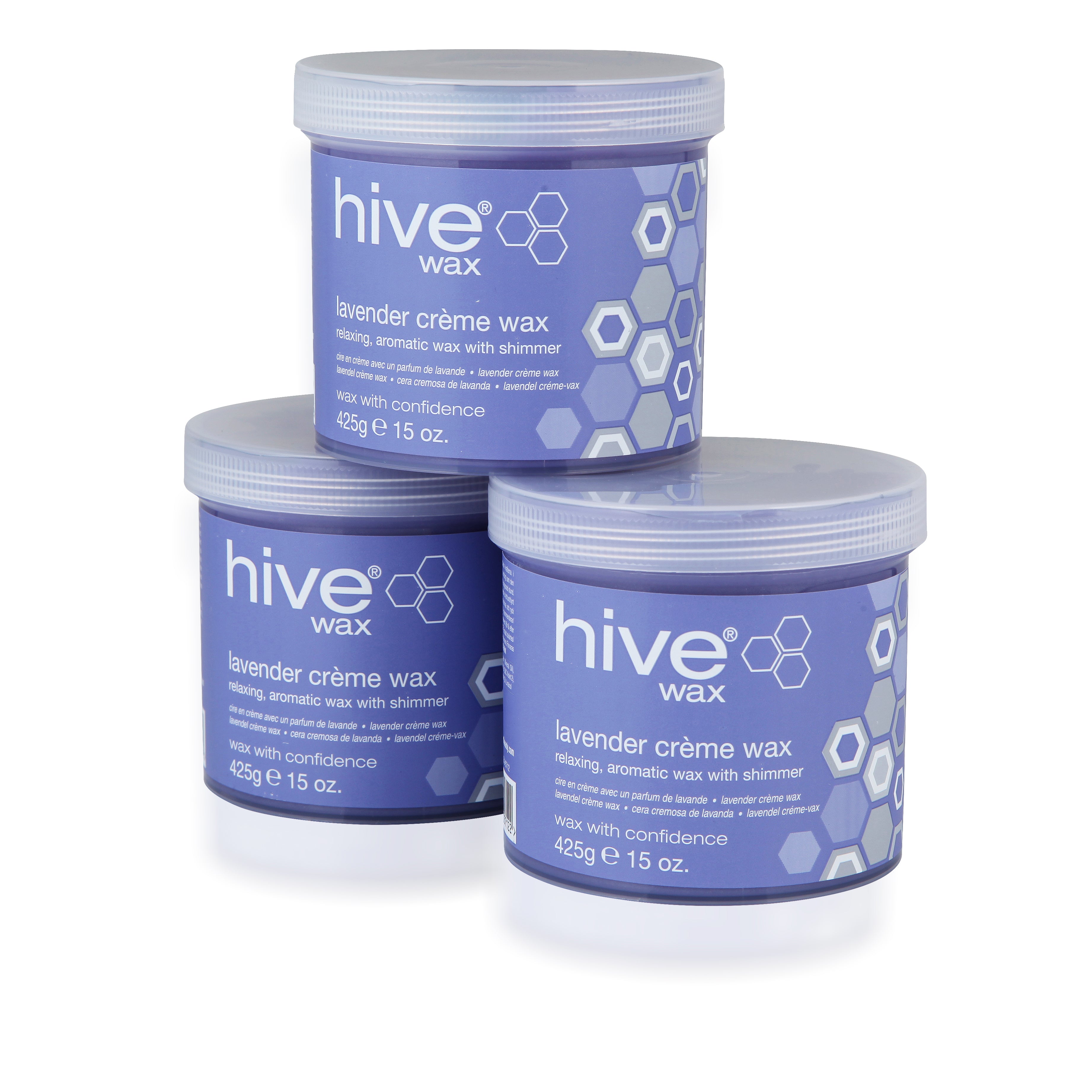 Hive Lavender Shimmer Creme Wax 3 for 2 Offer - Strip Waxing - SalonExpress