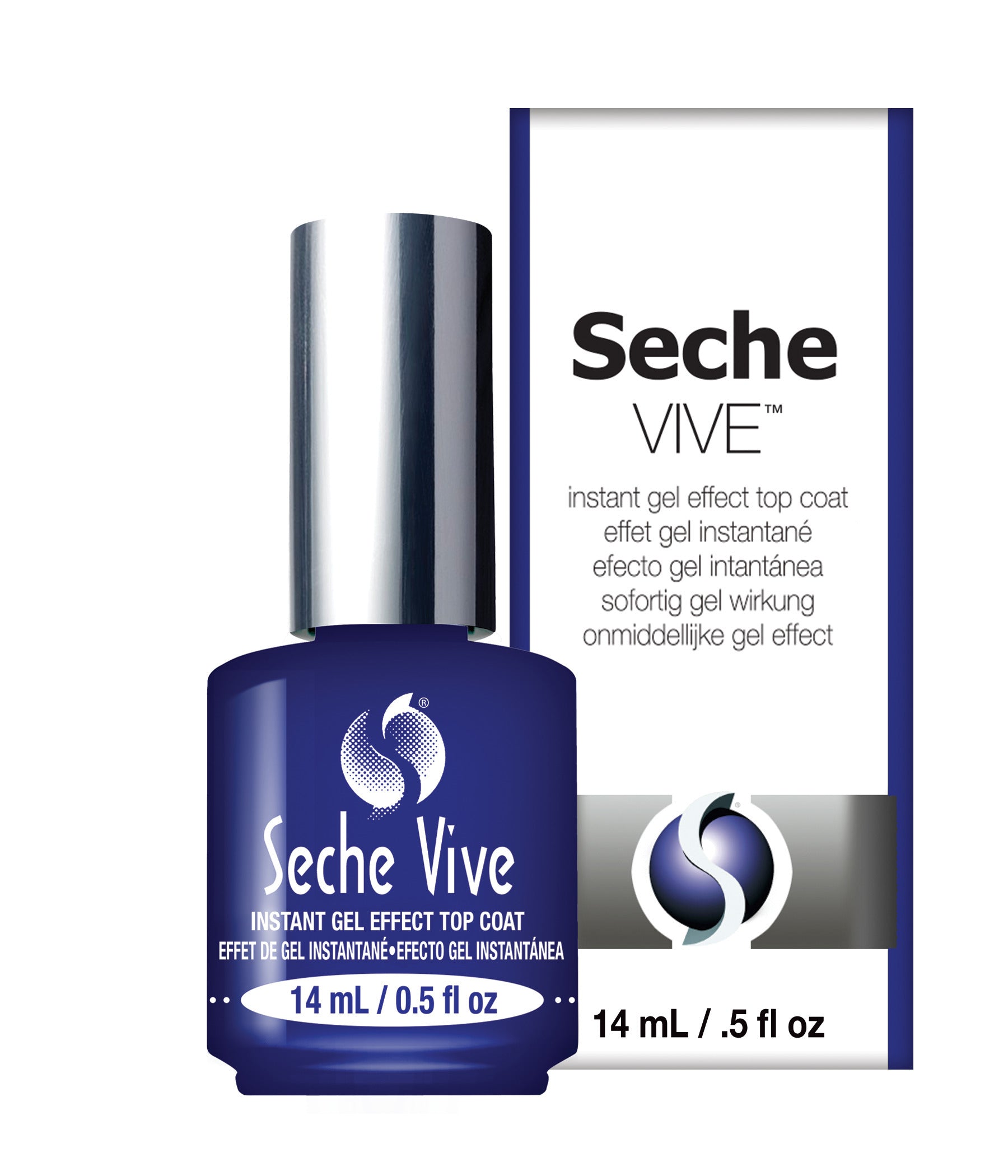 Seche Vive Gel Effect Top Coat 15 ML - SalonExpress