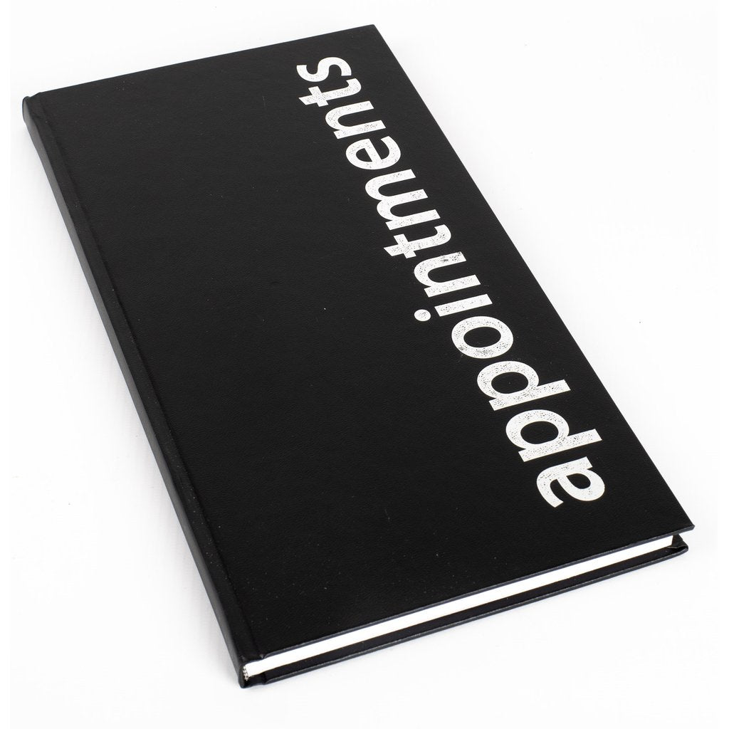 Appointment book 3 assistant black single - Stationary - SalonExpress