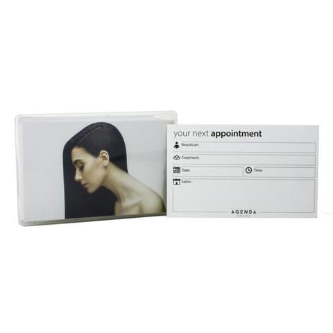 Appointment card hair brunette - Stationary - SalonExpress