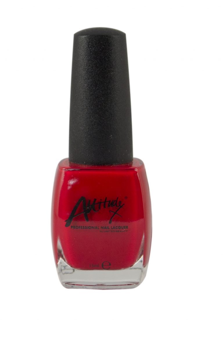 Attitude Nail Polish - Ecstatic Red - Nail Polish - Short Wear - SalonExpress