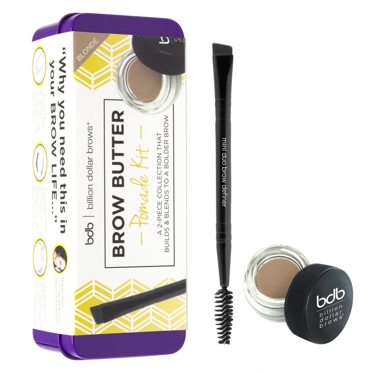 BDB Brow Butter Pomade Kit - Blonde - Brow Extensions - SalonExpress