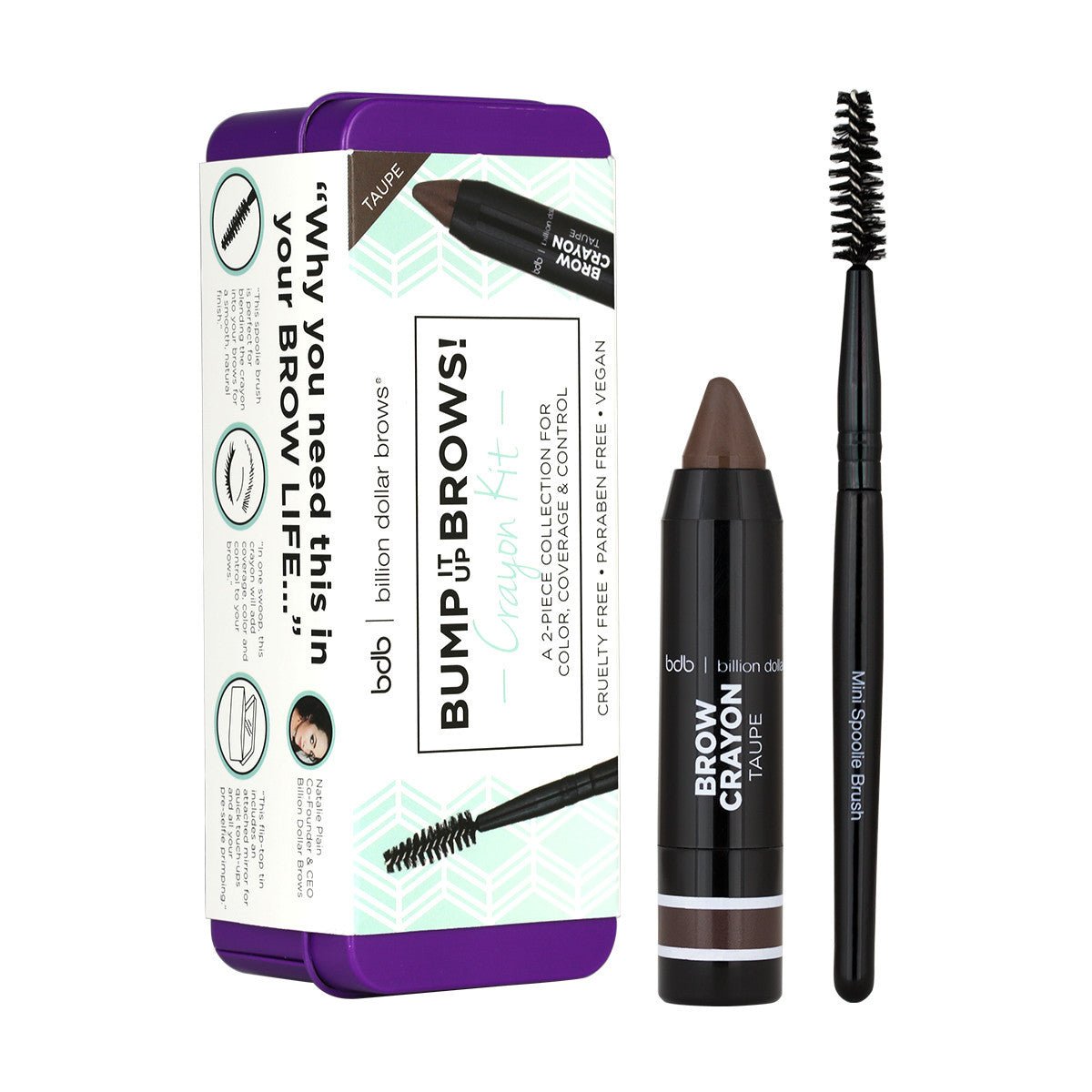 BDB Bump It Up Brows Kit - TAUPE - Brow Extensions - SalonExpress