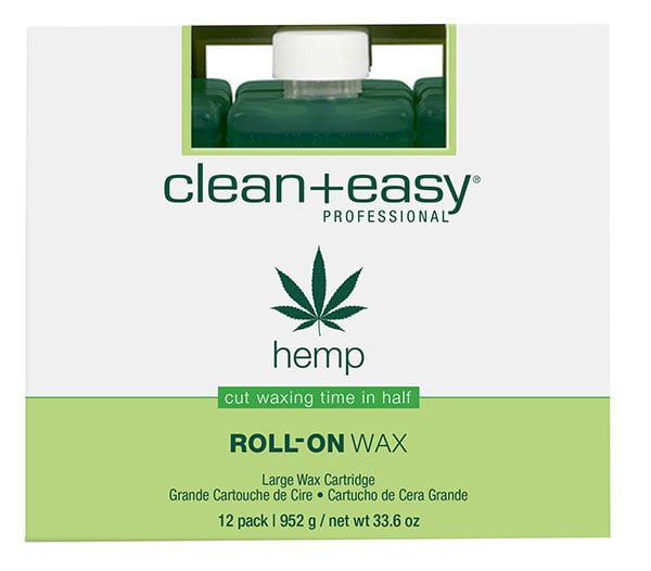 Clean+Easy Hemp Roll - On Wax Refill Large 12 Pack - Roller Waxing - SalonExpress