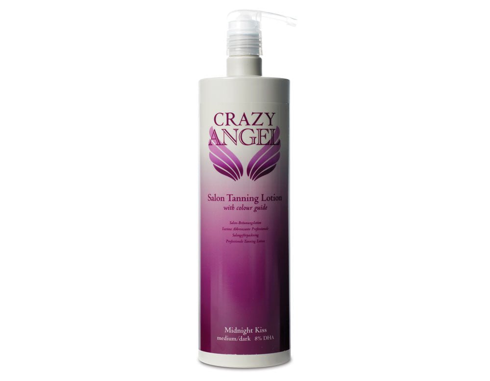 Crazy Angel Midnight Kiss (8% DHA) Tanning Lotion 1 Litre - Spray Tan Liquids - SalonExpress