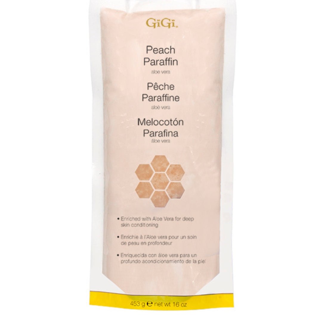 GiGi Peach Infused Paraffin Wax - Paraffin Waxes - SalonExpress