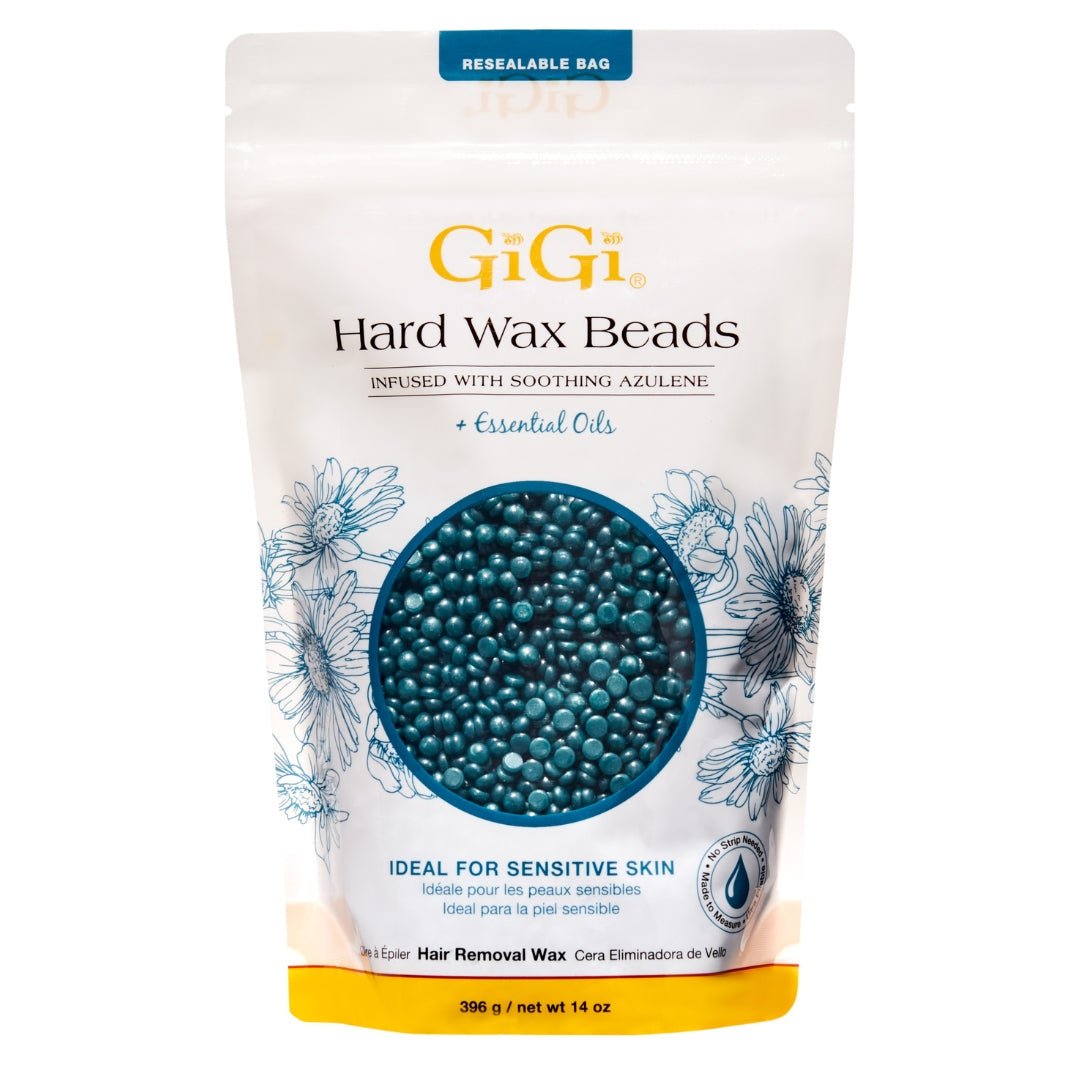 GiGi Hard Wax Beads Infused with Soothing Azulene - Stripless Hot Waxing - SalonExpress