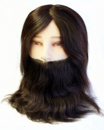 Mens Barbering Head with beard - Hair Accessories - SalonExpress