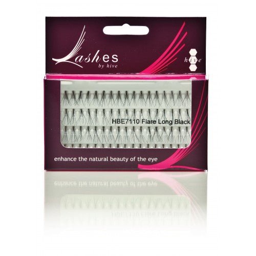 Hive Individual Long Flare Lashes (Black) - Individual Lashes - SalonExpress