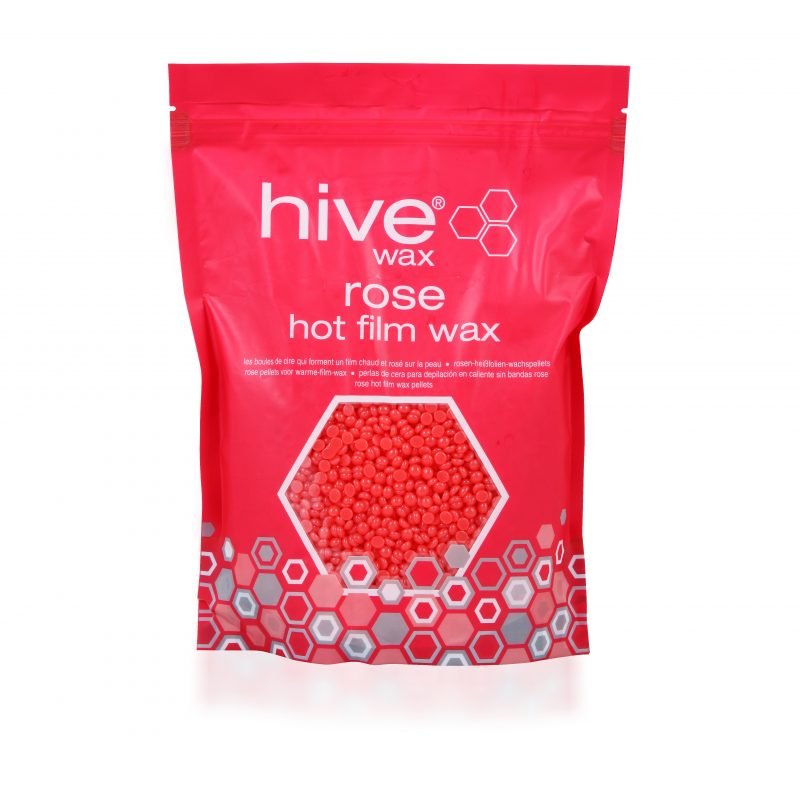 Hive Rose Hot Film Wax Pellets 700g - Stripless Hot Waxing - SalonExpress