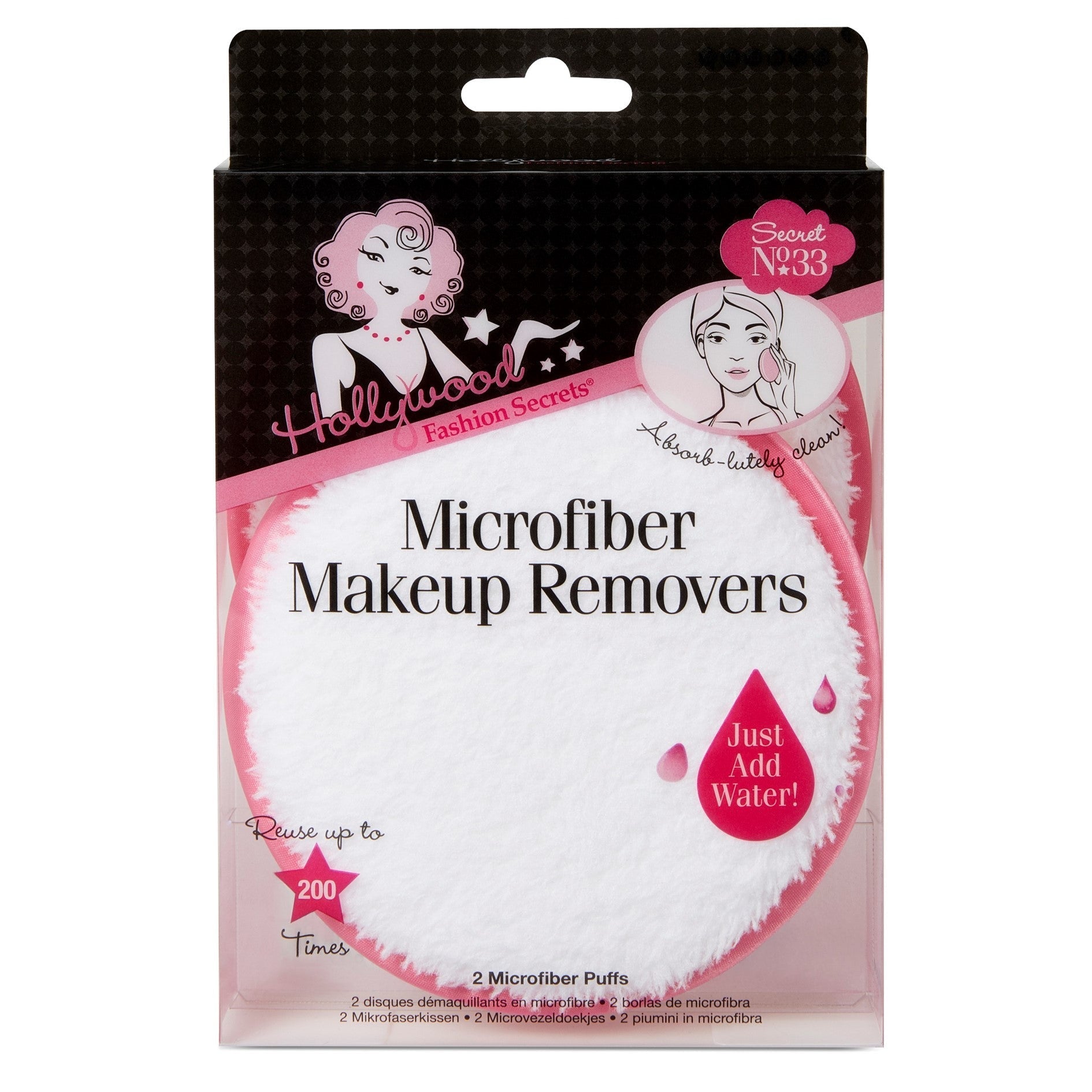 Microfiber Make Up Remover (2 Pack) - Fashion Enhancers - SalonExpress