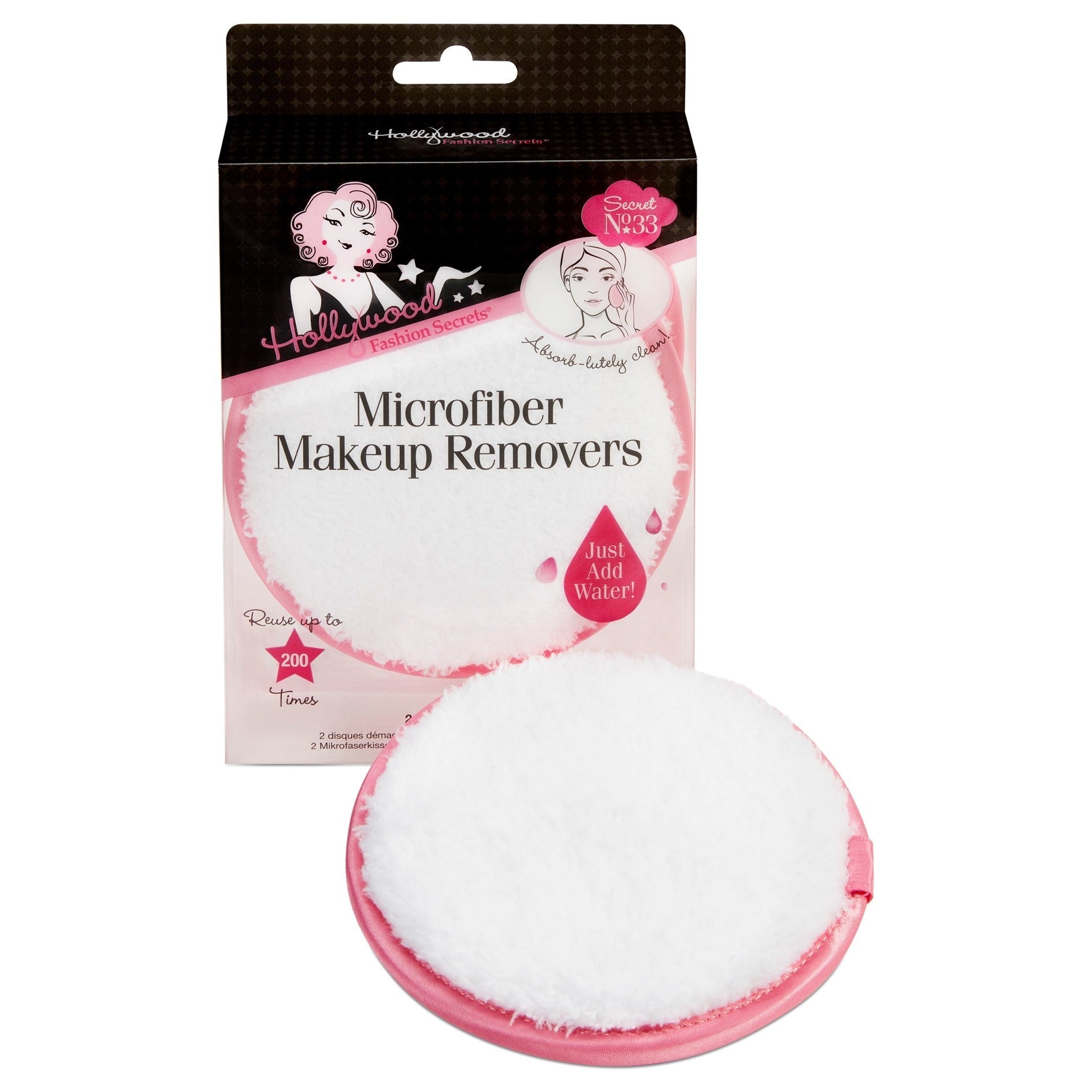 Microfiber Make Up Remover (2 Pack) - Fashion Enhancers - SalonExpress