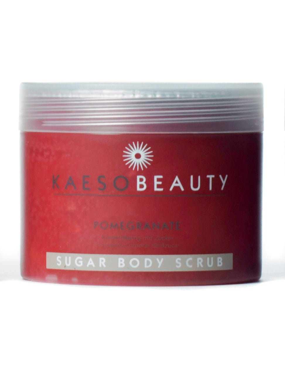 Kaeso Pomegranate Sugar Body Scrub 450ml - Exfoliators - SalonExpress
