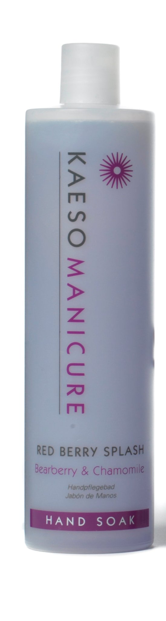 Kaeso Red Berry Splash Hand Soak 195ml - Soaks - SalonExpress