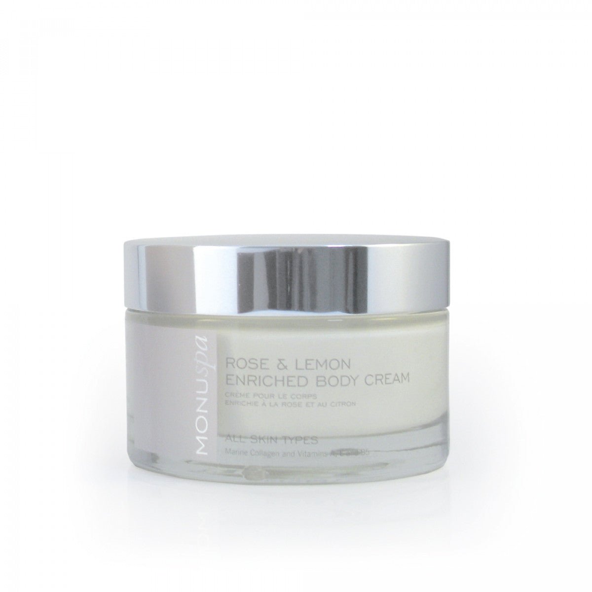 MONUSpa Rose & Lemon Enriched Body Cream 180ml - Ampoules & Serums - SalonExpress