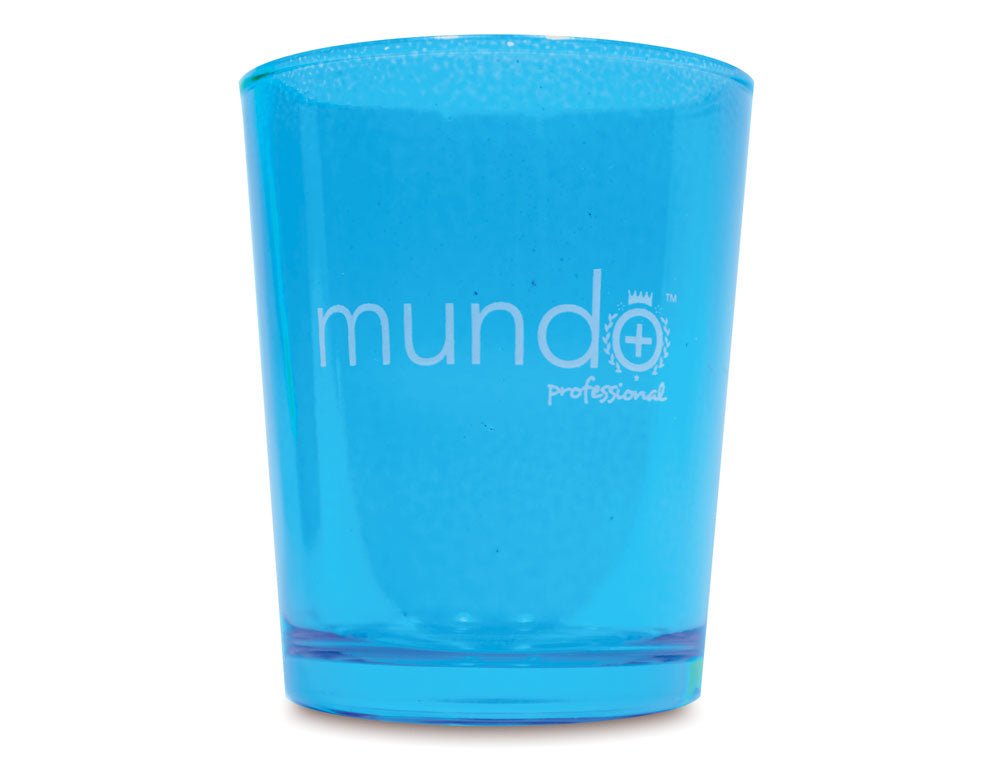 Mundo Disinfaction Jar Small Blue - Salon Hygiene - SalonExpress
