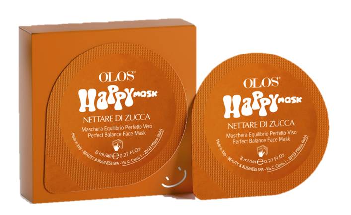OLOS Happy Mask Nettare Di Zucca 8ml Pack of 12 - Ampoules & Serums - SalonExpress