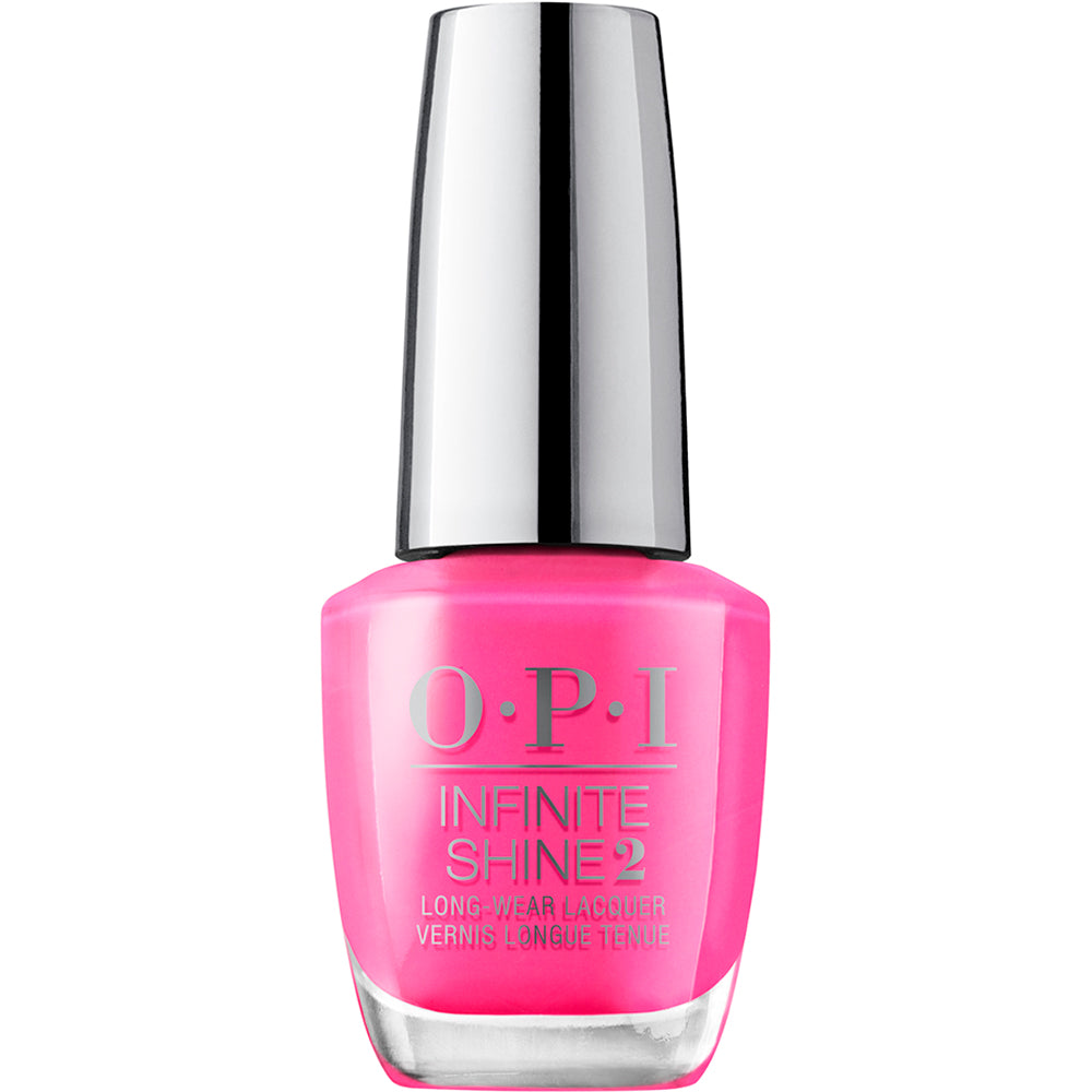 OPI Infinite Shine Neon V-I-Pink Passes