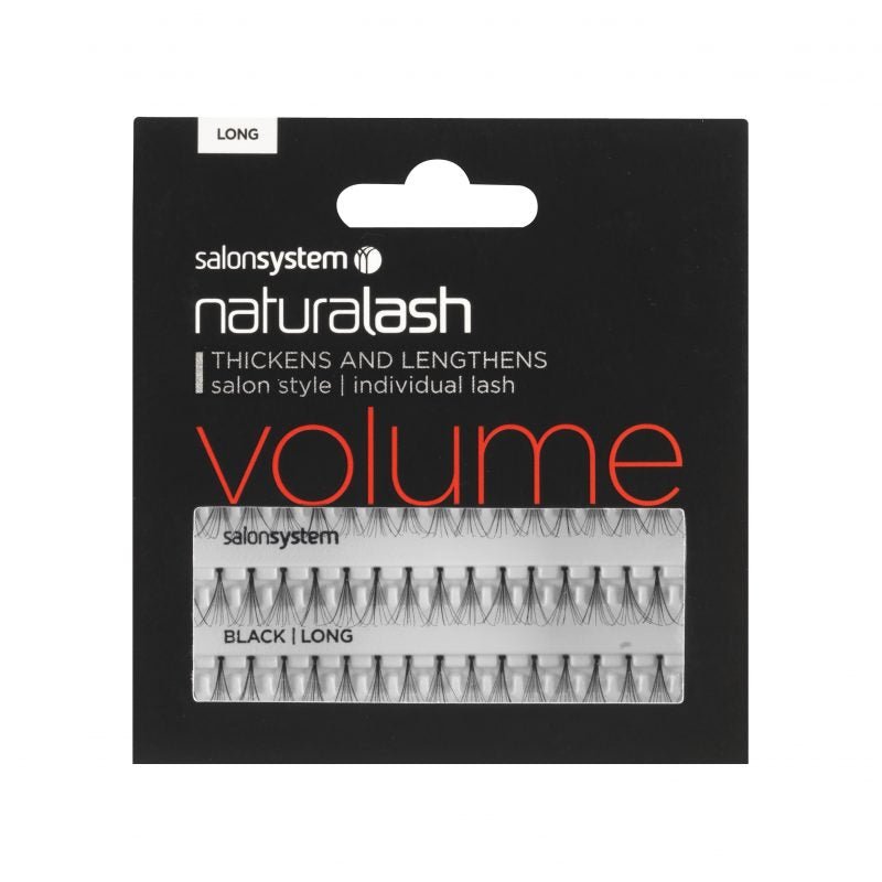 Salon System Flare Black Long - Individual Lashes - SalonExpress