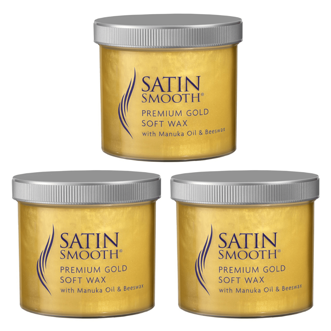 SATIN SMOOTH Premium Gold Wax BUY 2 GET 1 FREE OFFER - Strip Waxing - SalonExpress