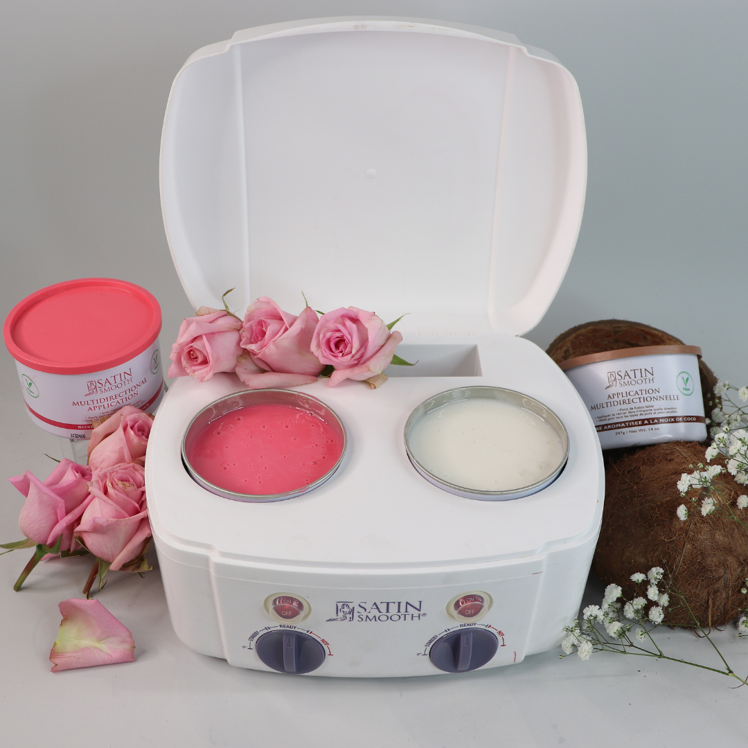 SATIN SMOOTH Double Heater Wax Kit - Heaters & Starter Kits - SalonExpress
