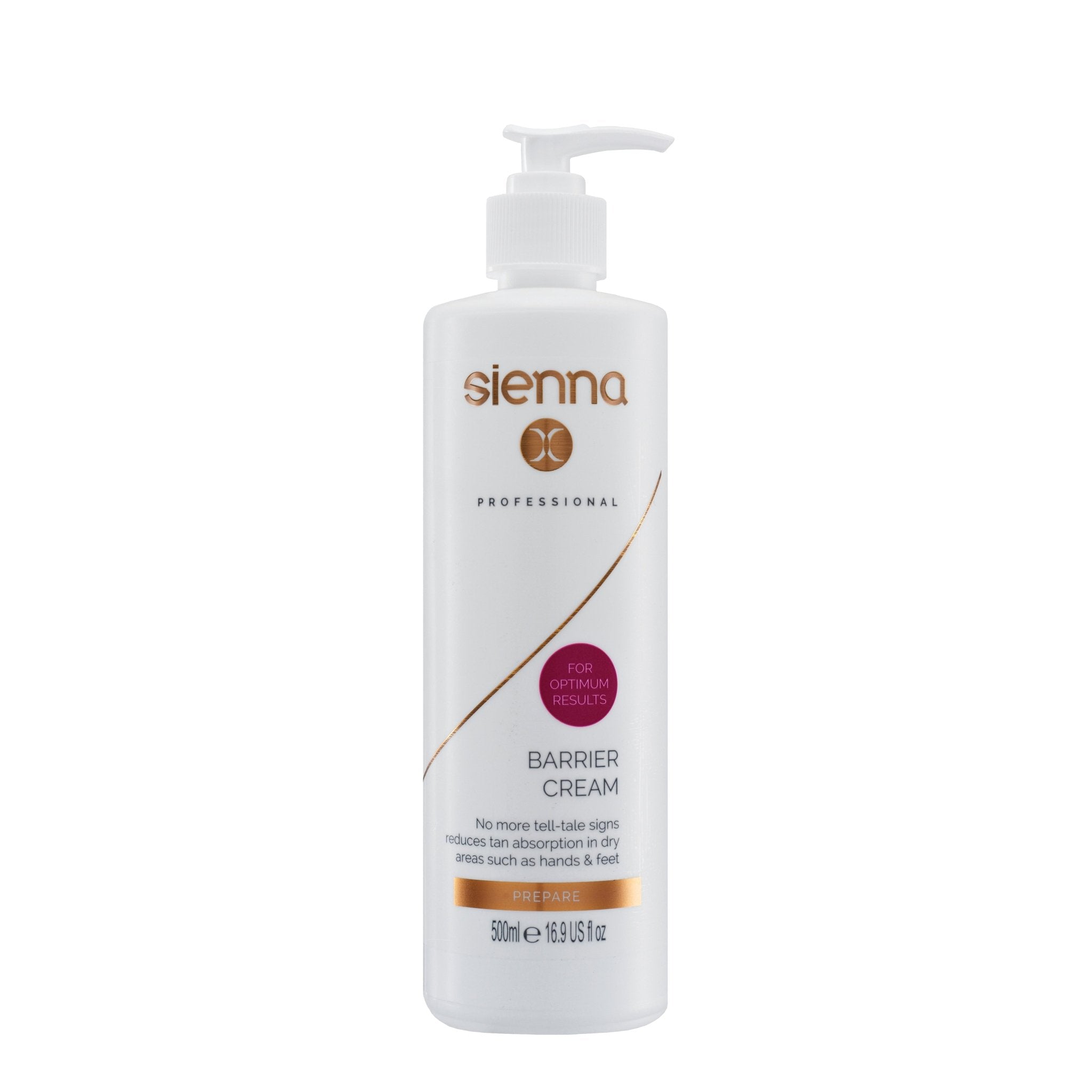 SIENNA X Barrier Cream 500ml - Spray Tan Liquids - SalonExpress