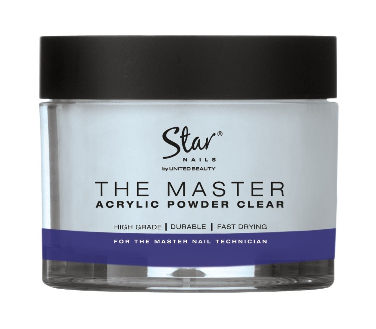 Star Nails Master Acrylic Powder Clear 40g - Acrylic, Fibreglass & Gel - SalonExpress