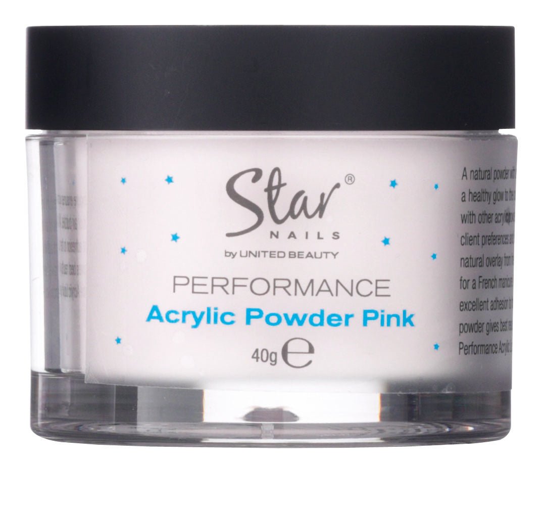 Star Nails Performance Acrylic Powder Pink 40g - Acrylic, Fibreglass & Gel - SalonExpress