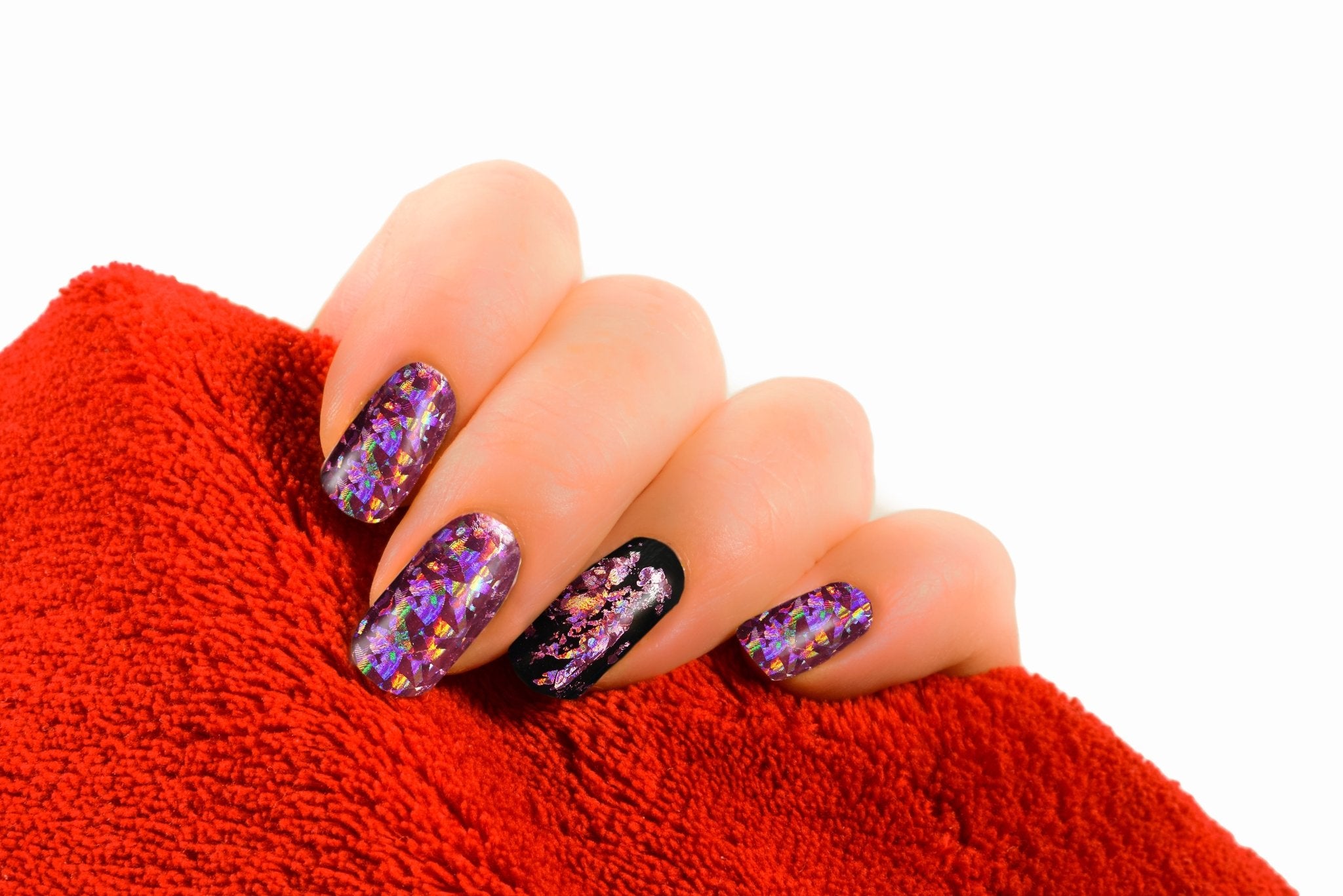 Star Nails Pink of Diamonds Foil - Nail Art - SalonExpress