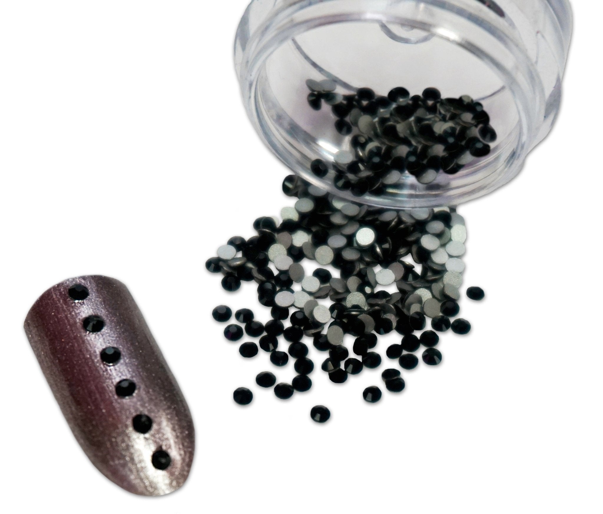 Star Nails Rhinestones Jet 150 Pack - Nail Art - SalonExpress