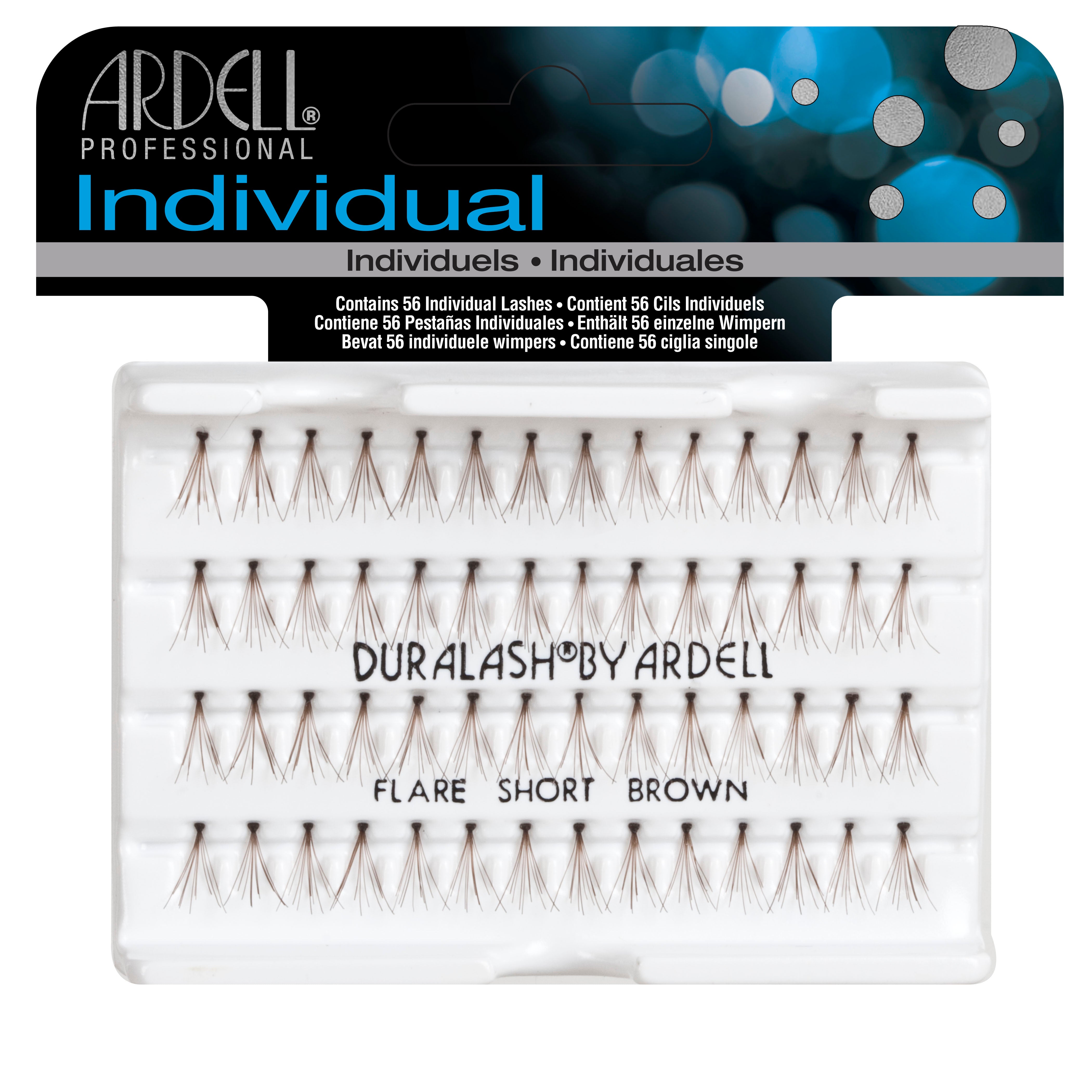 Ardell - Individuals Knotted Flare - Short Brown - SalonExpress