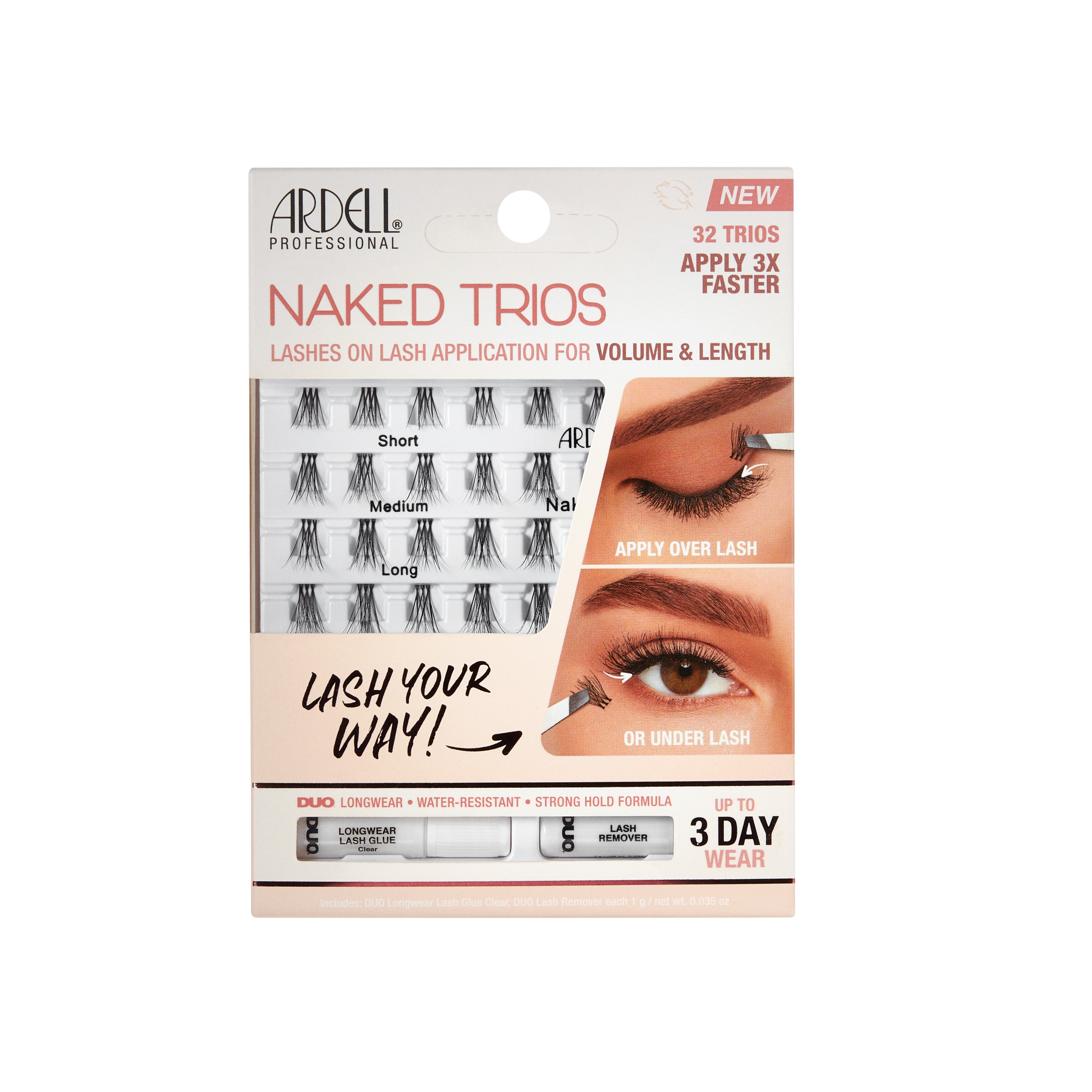 Ardell - Naked Lashes Trios Kit - SalonExpress