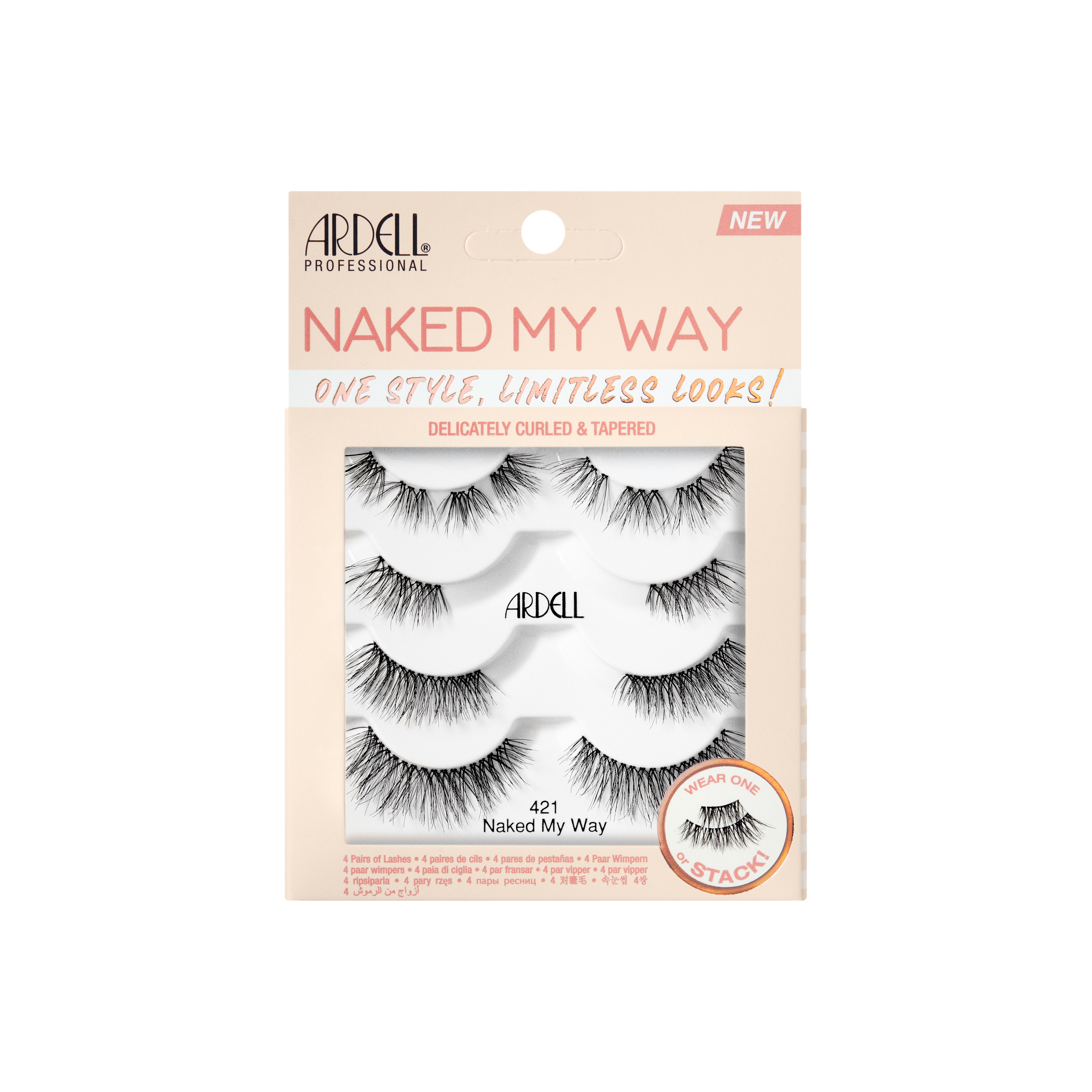Ardell - Naked My Way Lashes 421 - SalonExpress