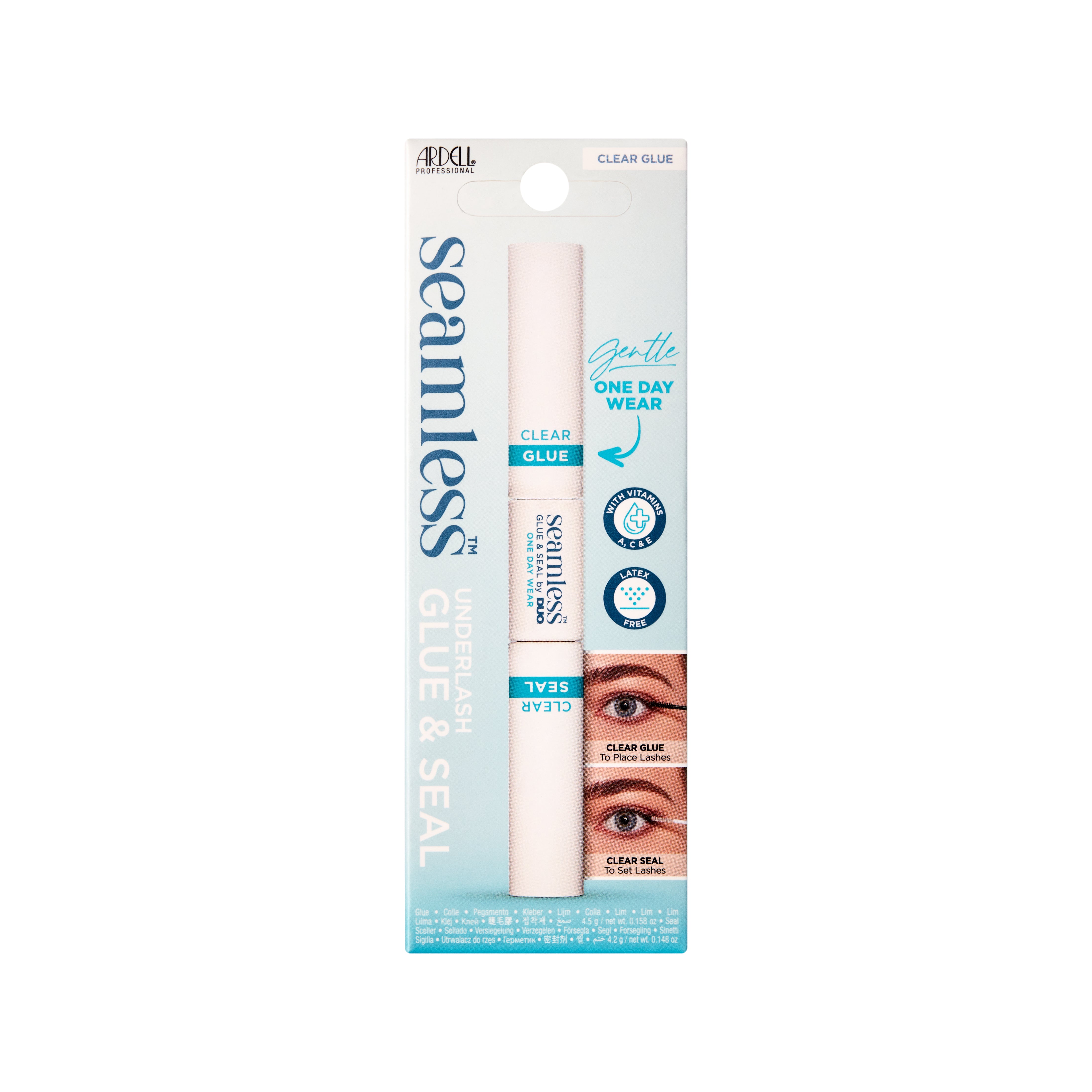 Ardell - Seamless Daily Gentle Clear Glue & Clear Seal - SalonExpress