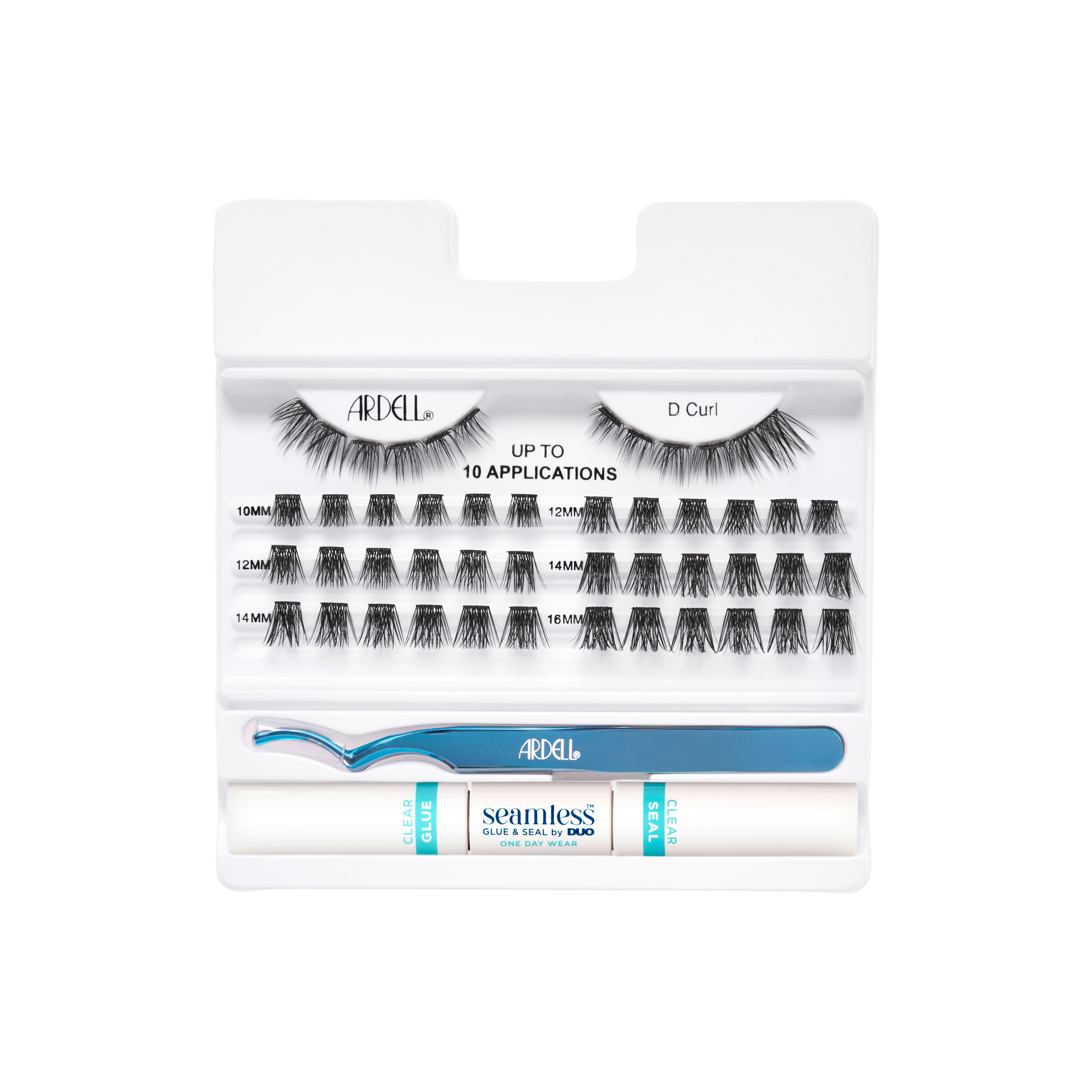 Ardell - Seamless Underlash Extensions D Curl + 1 Day Clear Glue & Seal - SalonExpress