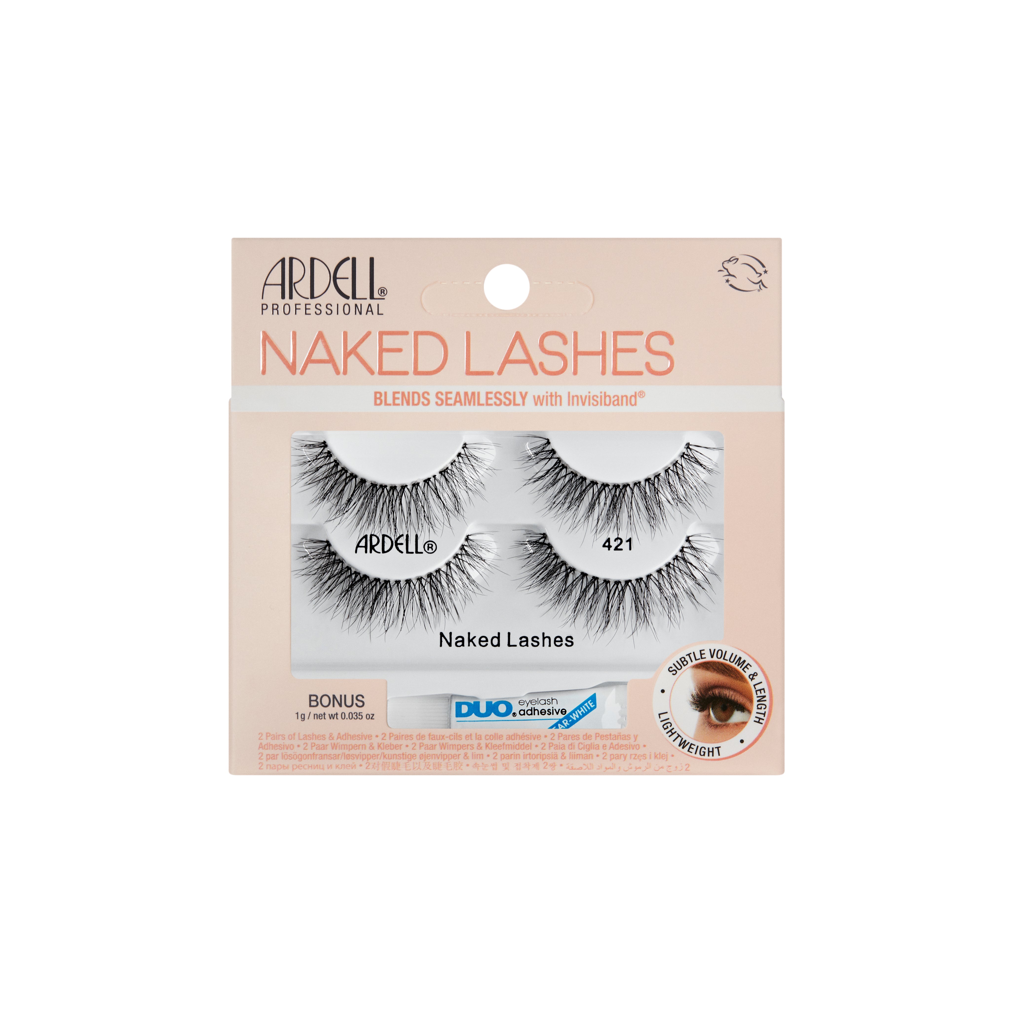 Ardell - Naked Lashes 421 2 Pk + 1 Gram Duo Pipette - SalonExpress