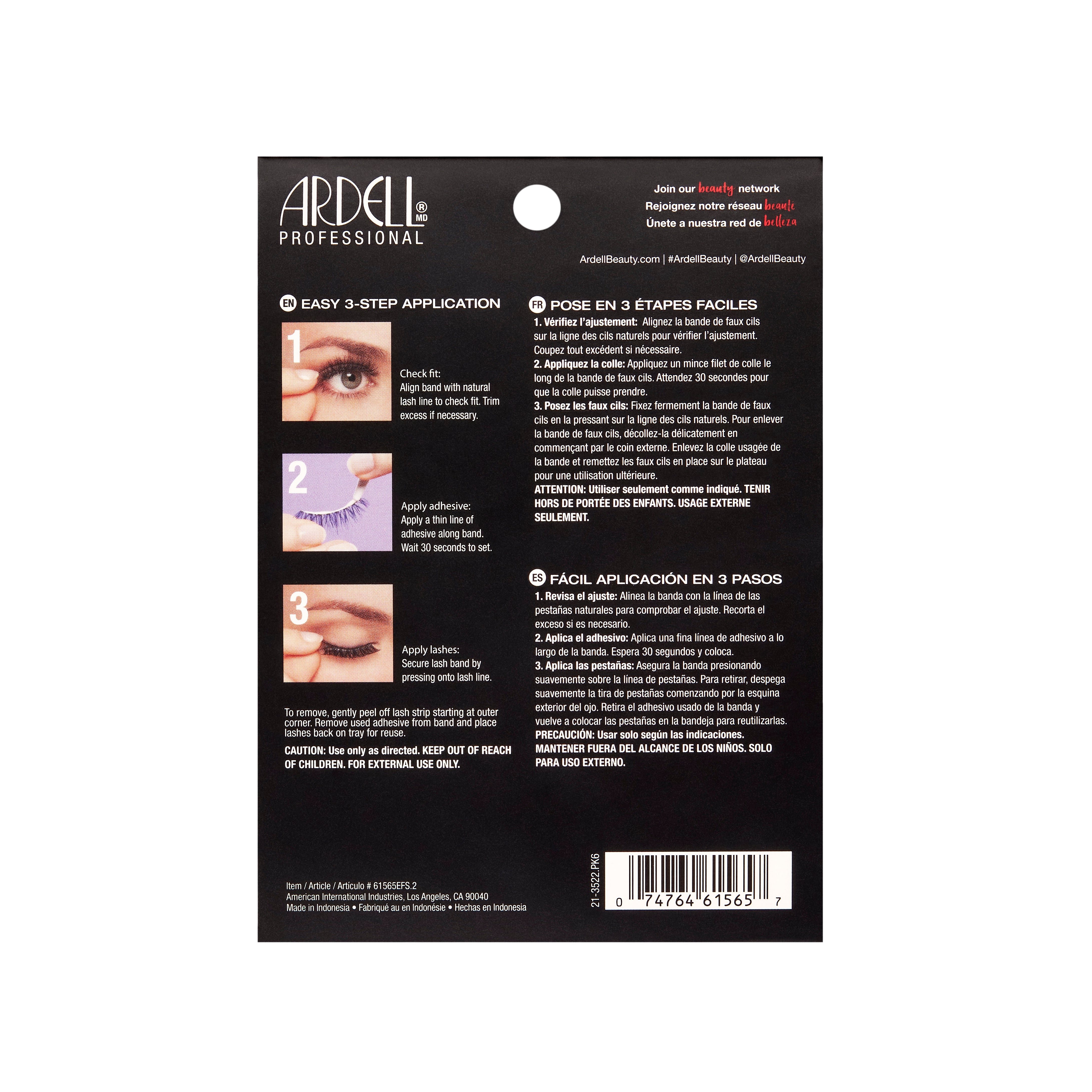 Ardell - Multipack Demi Wispies Black 6pk - SalonExpress