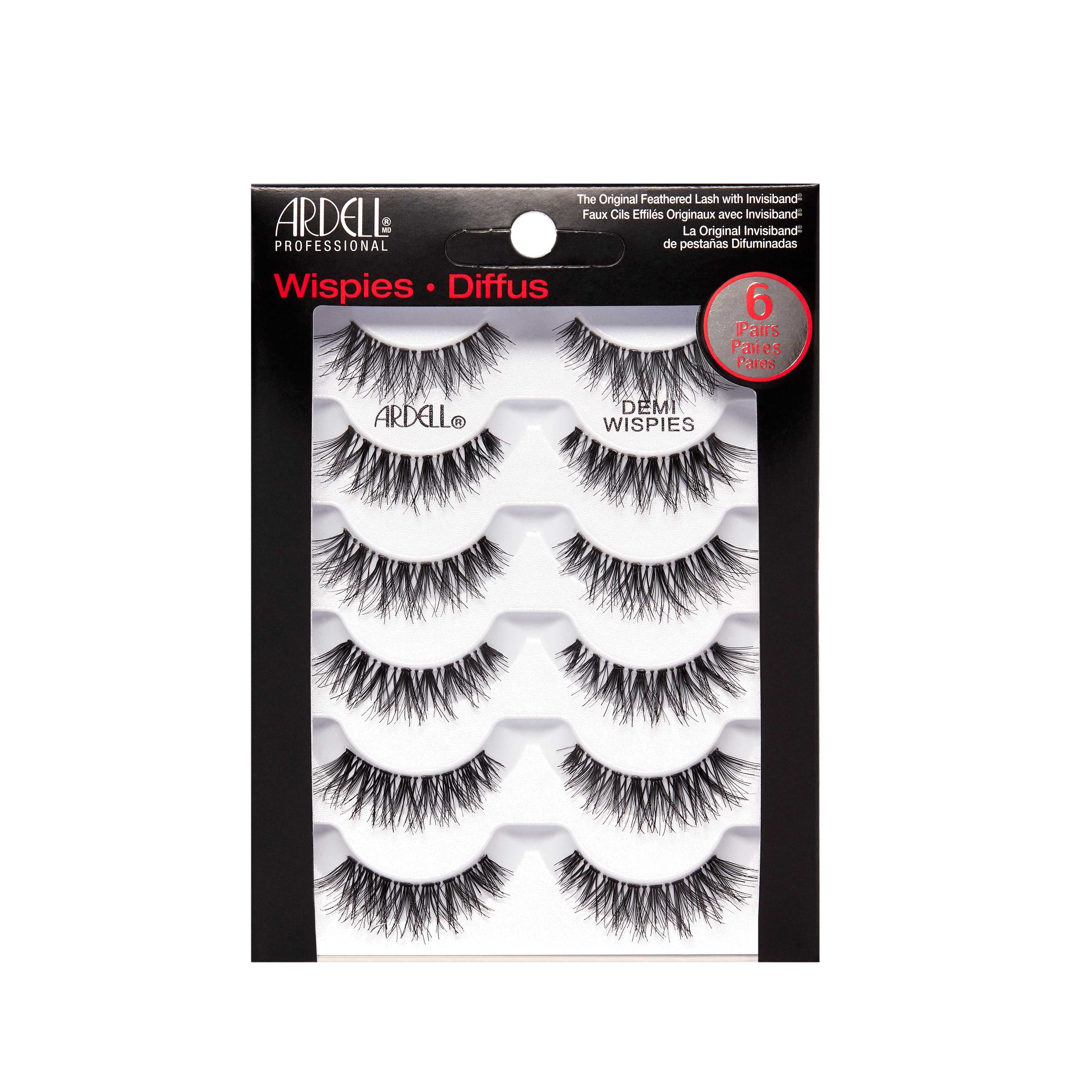 Ardell - Multipack Demi Wispies Black 6pk - SalonExpress