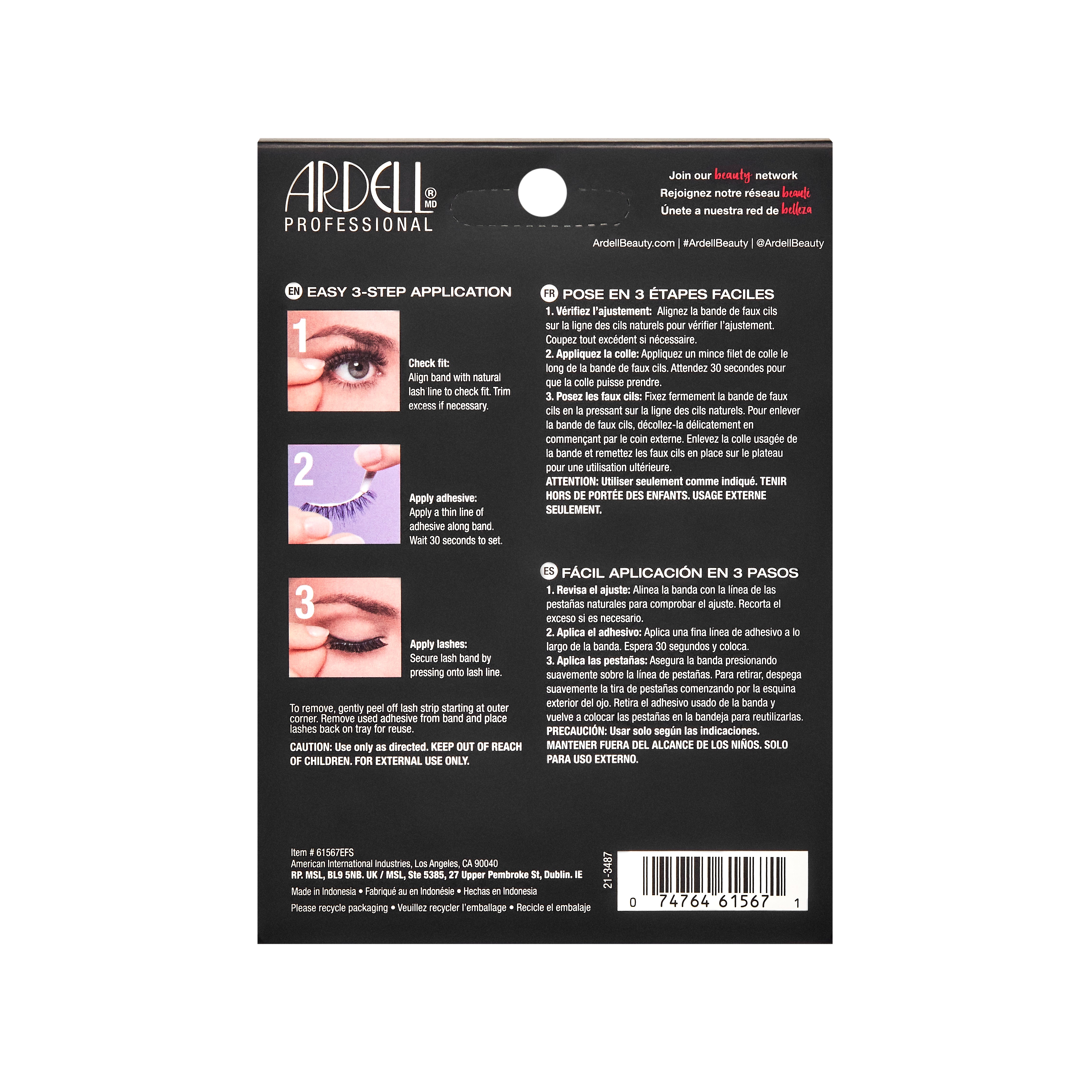 Ardell - Multipack 110 Black 6pk - SalonExpress