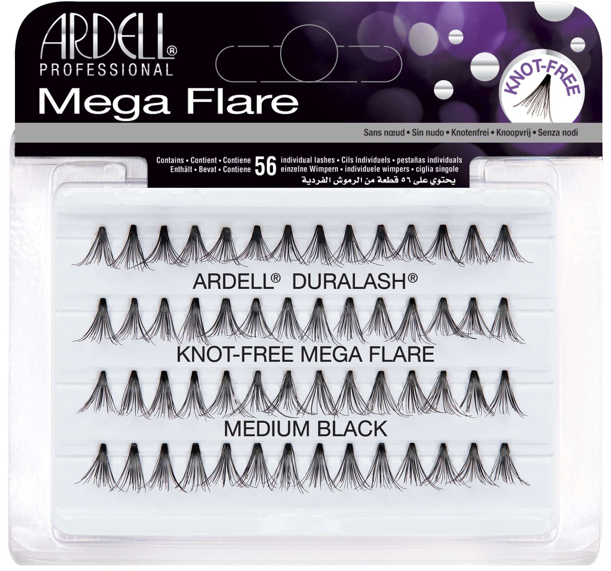 Ardell - Mega Flare - Medium Black - SalonExpress