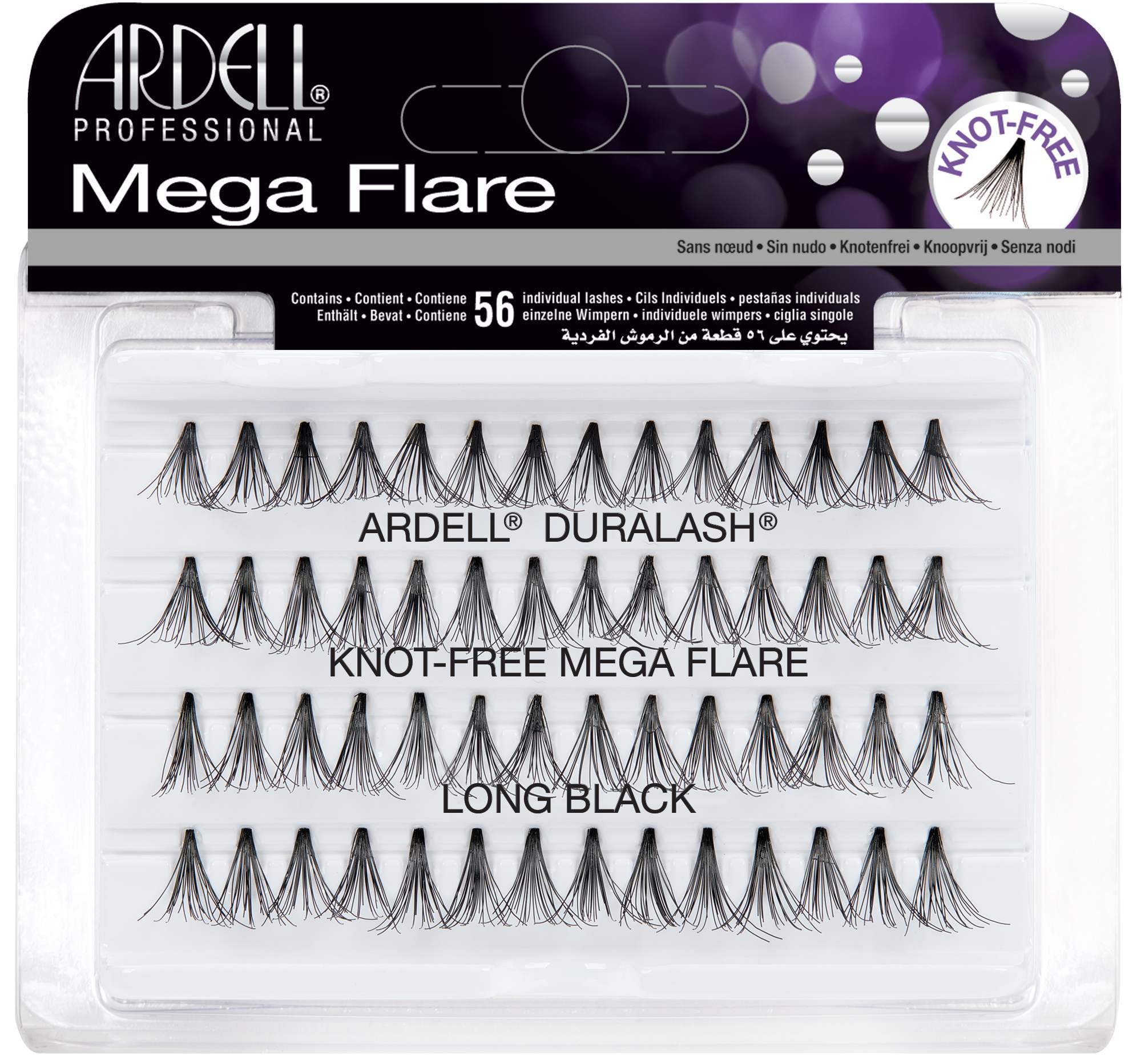 Ardell - Mega Flare - Long Black - SalonExpress