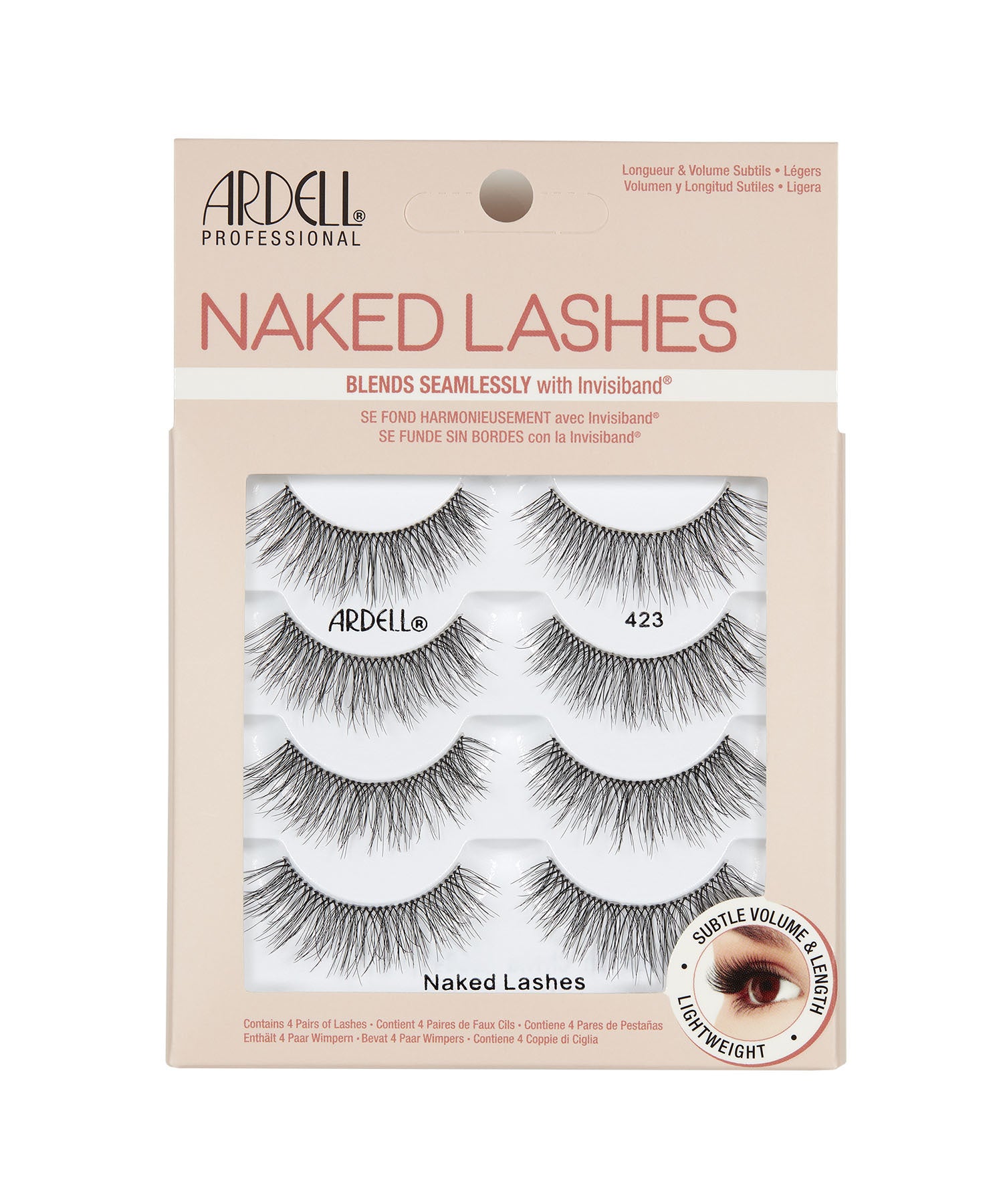 Ardell - Naked Lashes Multipack - 423 - SalonExpress