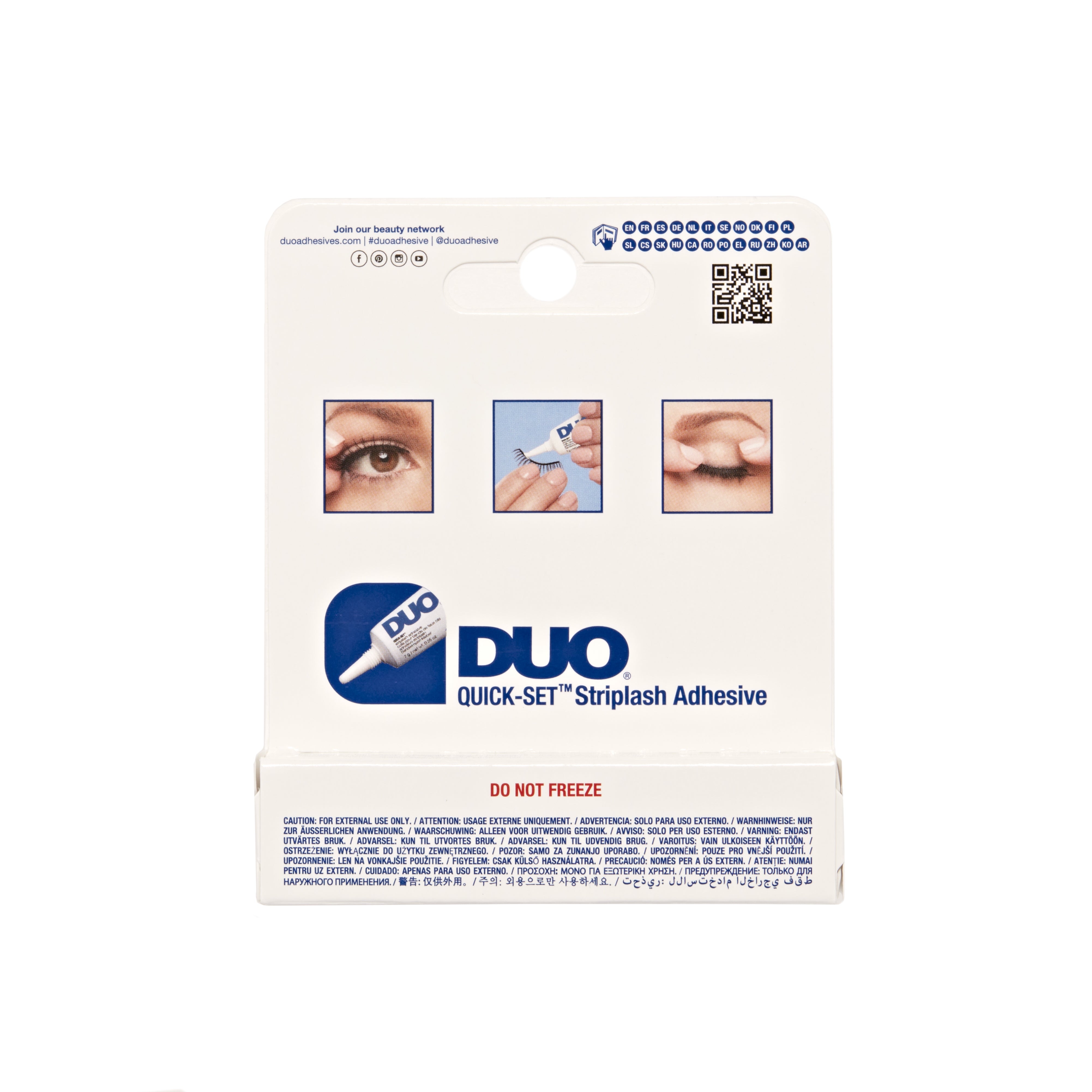DUO Strip Lash Adhesive Clear 7.5ml - SalonExpress